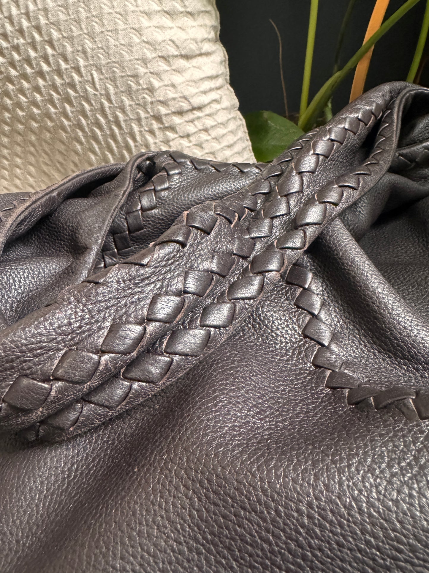 Bottega Veneta Cervo Leather Hobo Bag