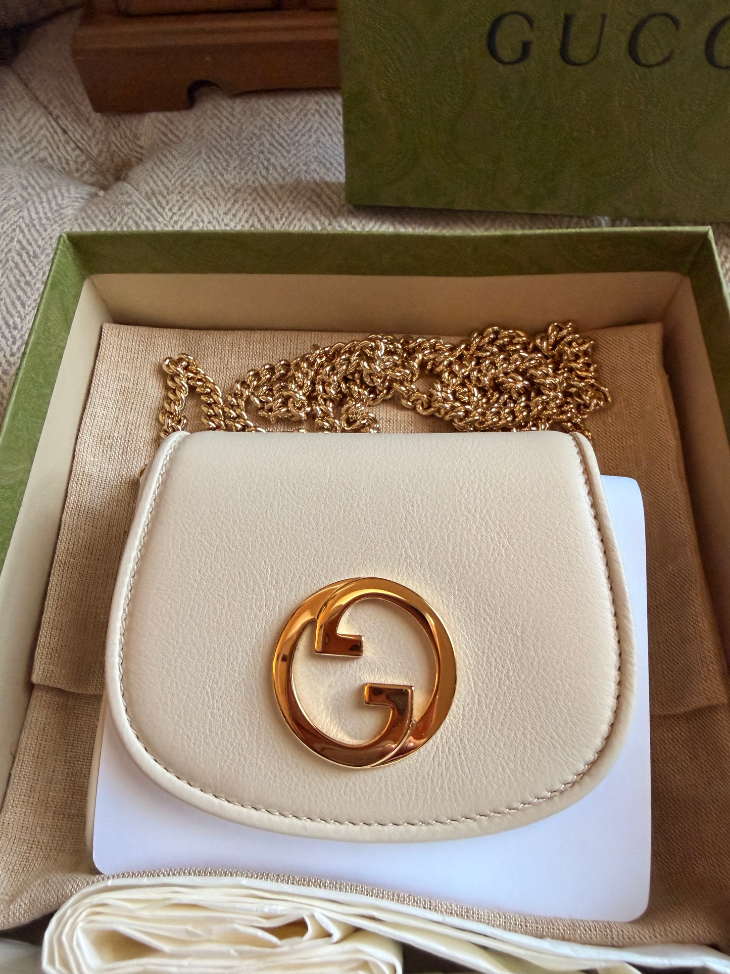 Gucci Blondie Wallet on Chain- Brand NEW in Box