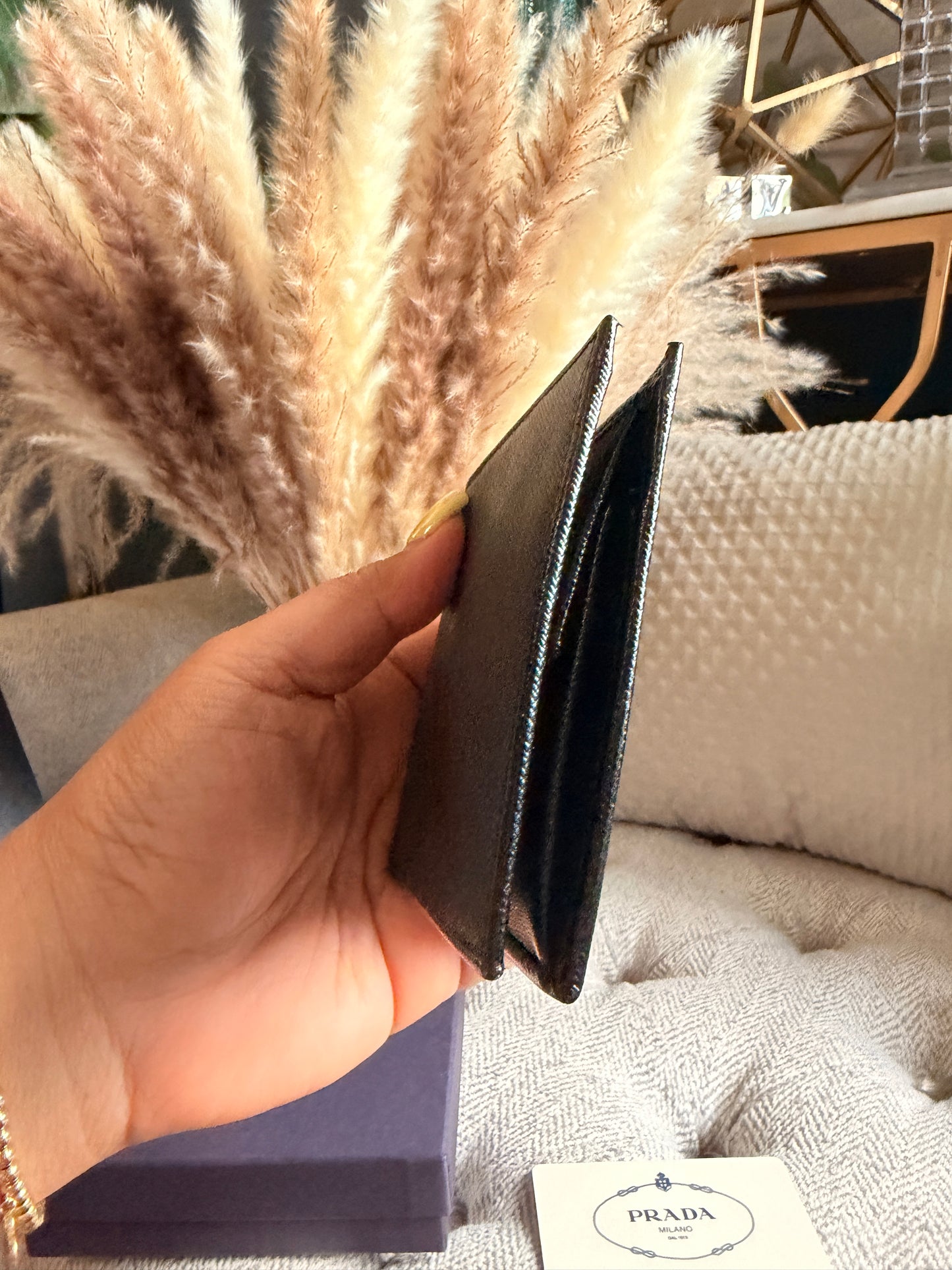 Prada Men’s Wallet in Saffiano Leather