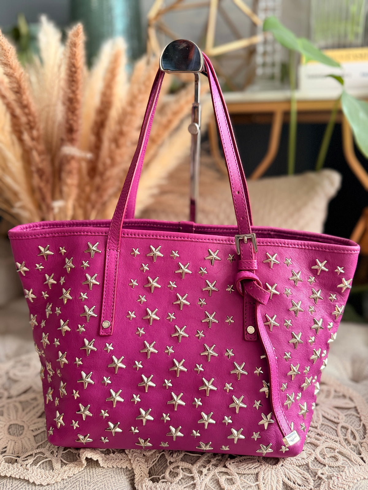 Jimmy Choo Leather Tote