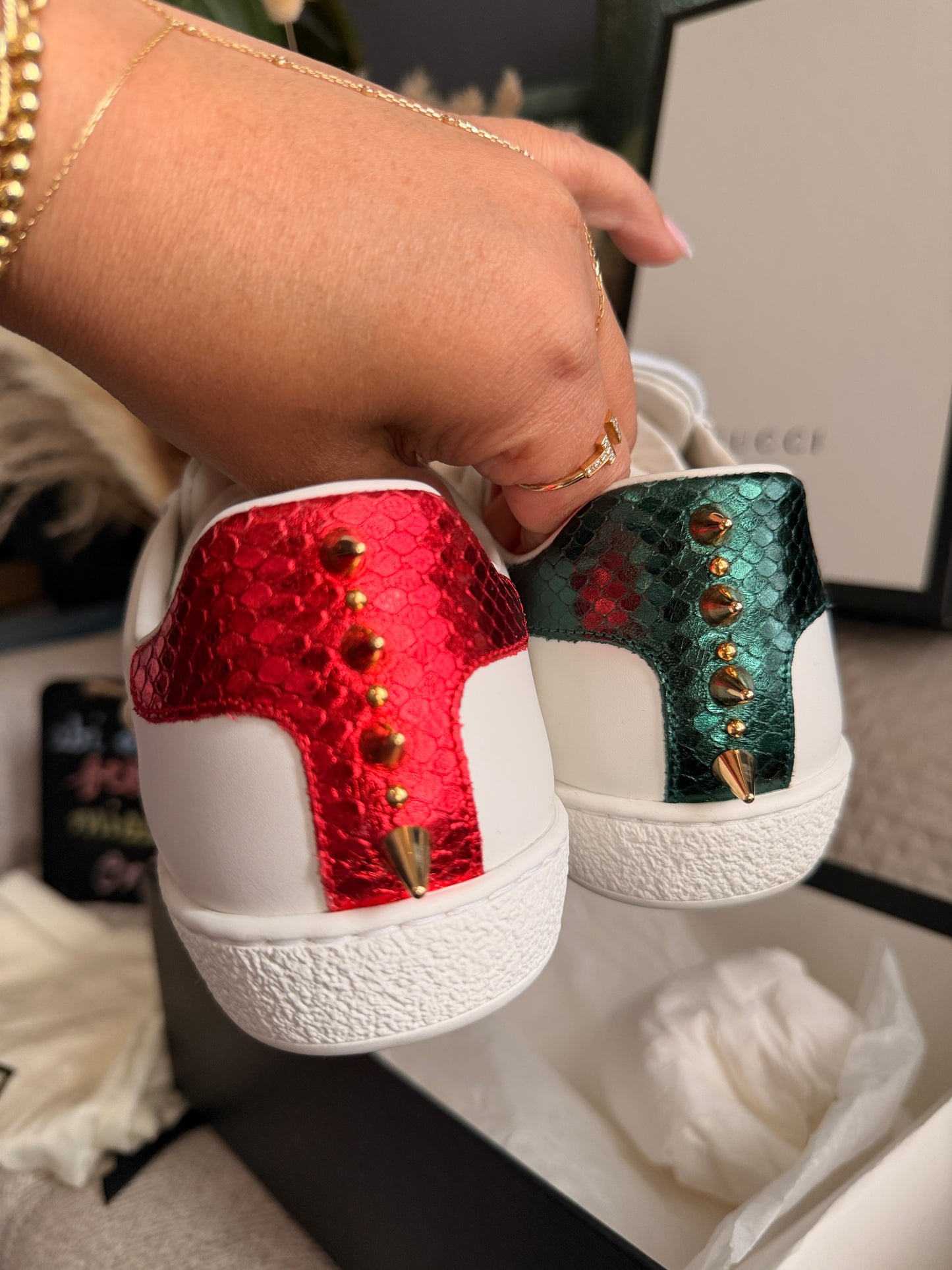 BNIB Gucci Ace Sneakers sz 6.5