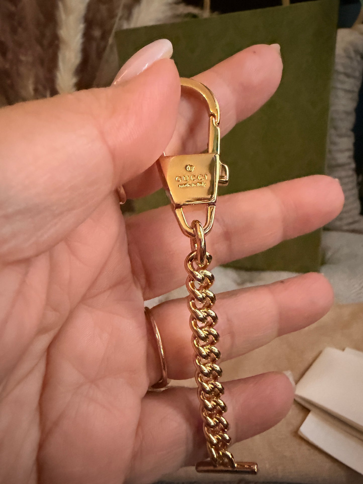 Gucci Jumbo GG Half-moon Mini Hobo