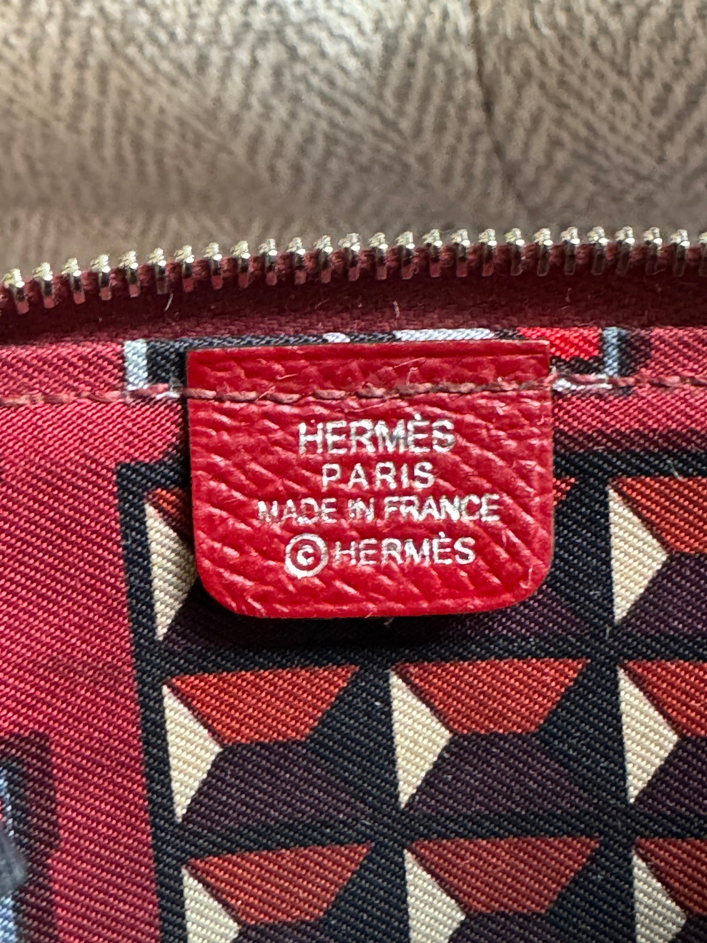 Hermès Silk’in Coin Purse