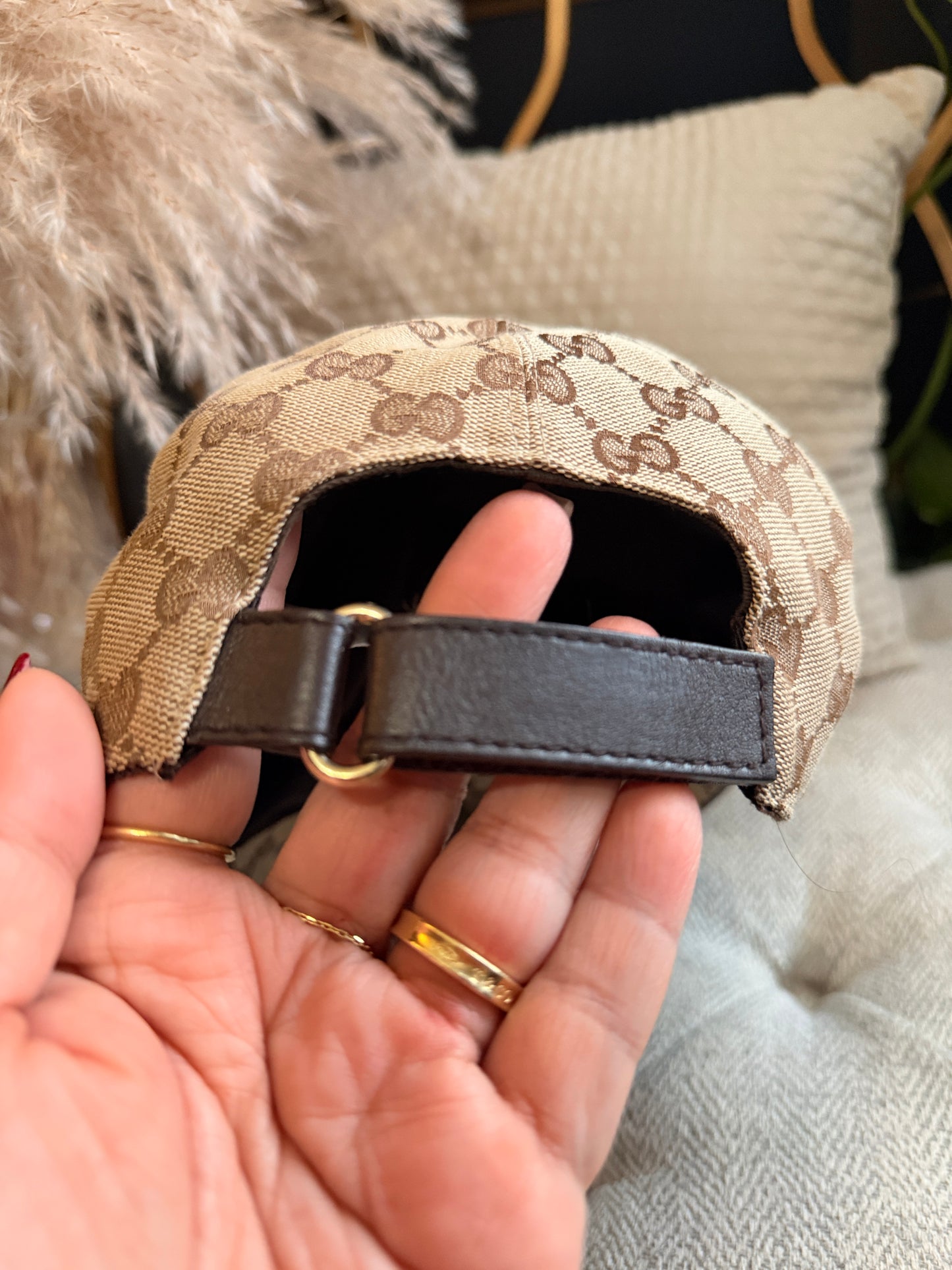 Gucci Cap with Web Detail