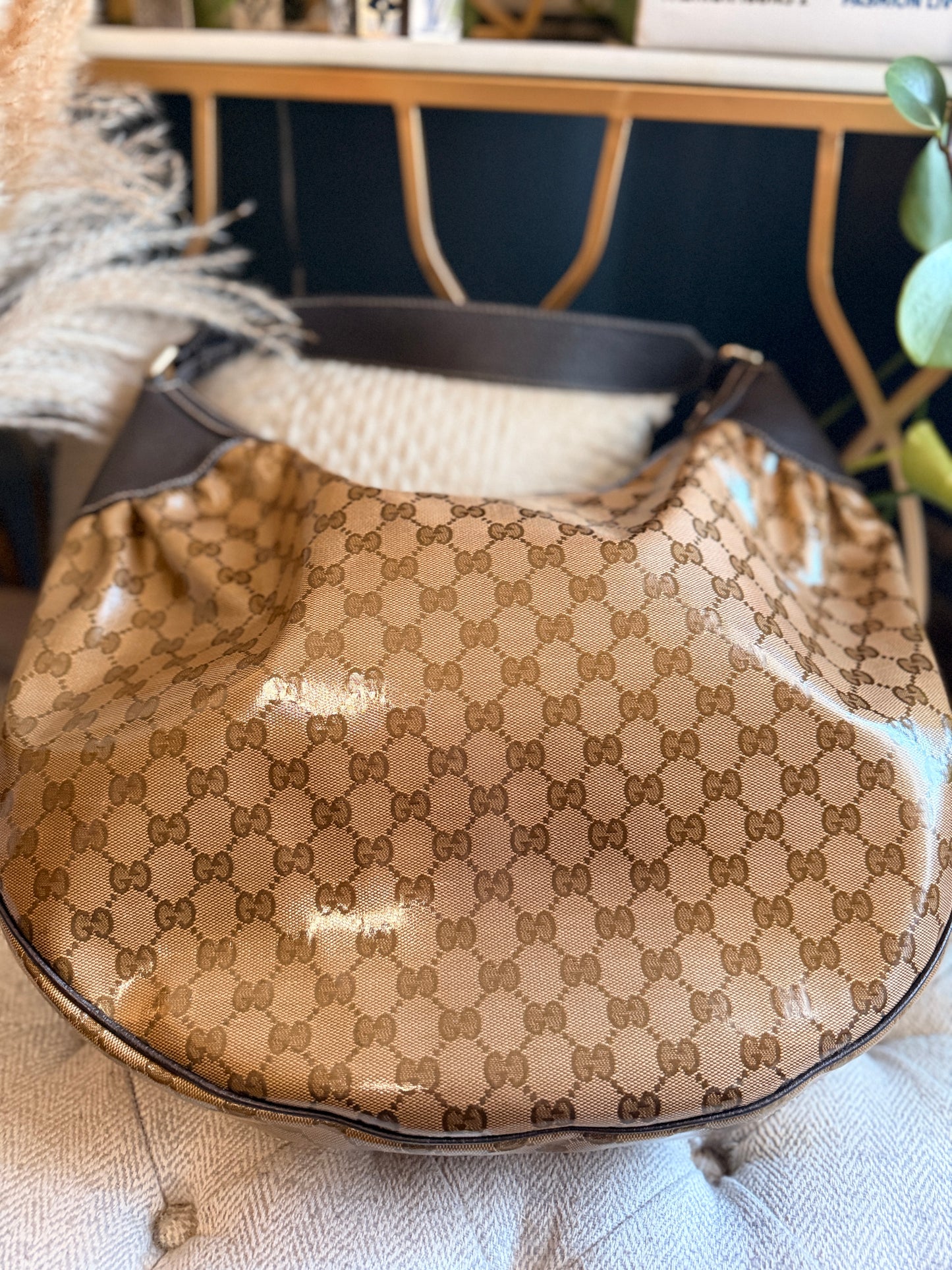 Gucci Vintage Crystal Hobo