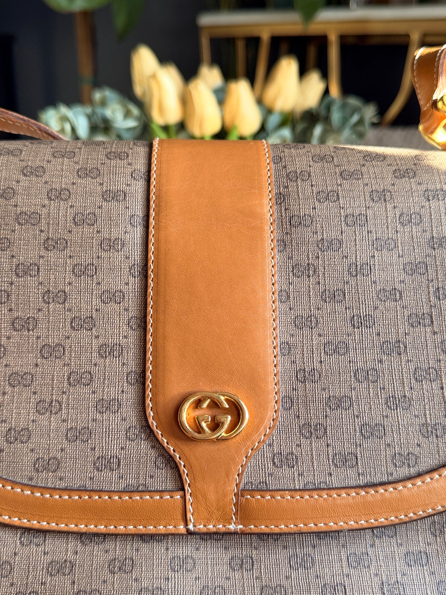 Gucci Vintage Micro GG Crossbody