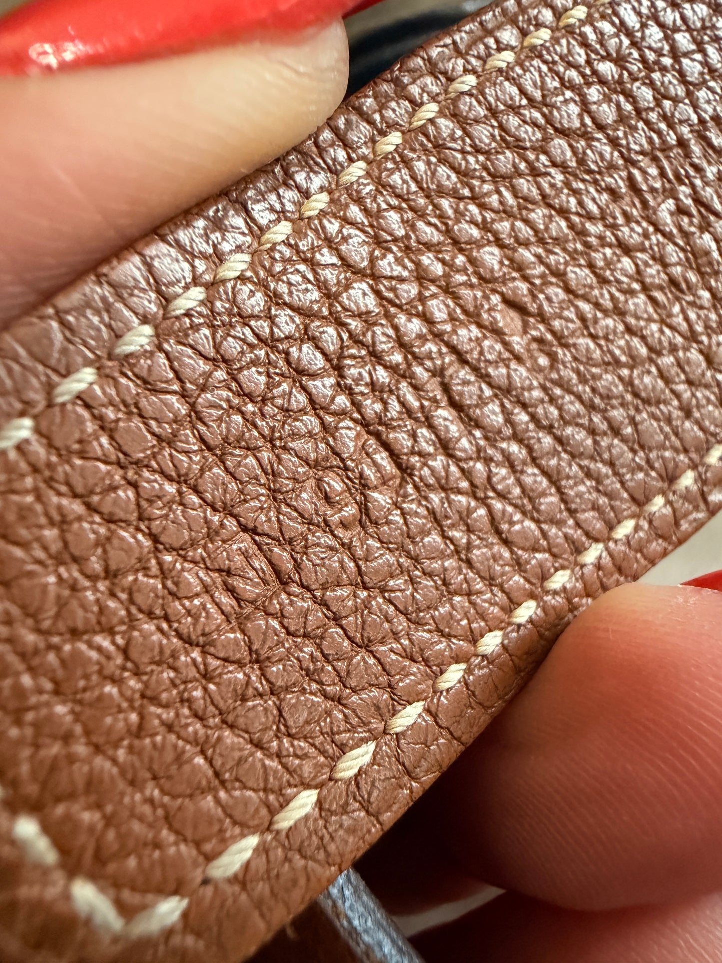 Hermes Constance Belt size 90