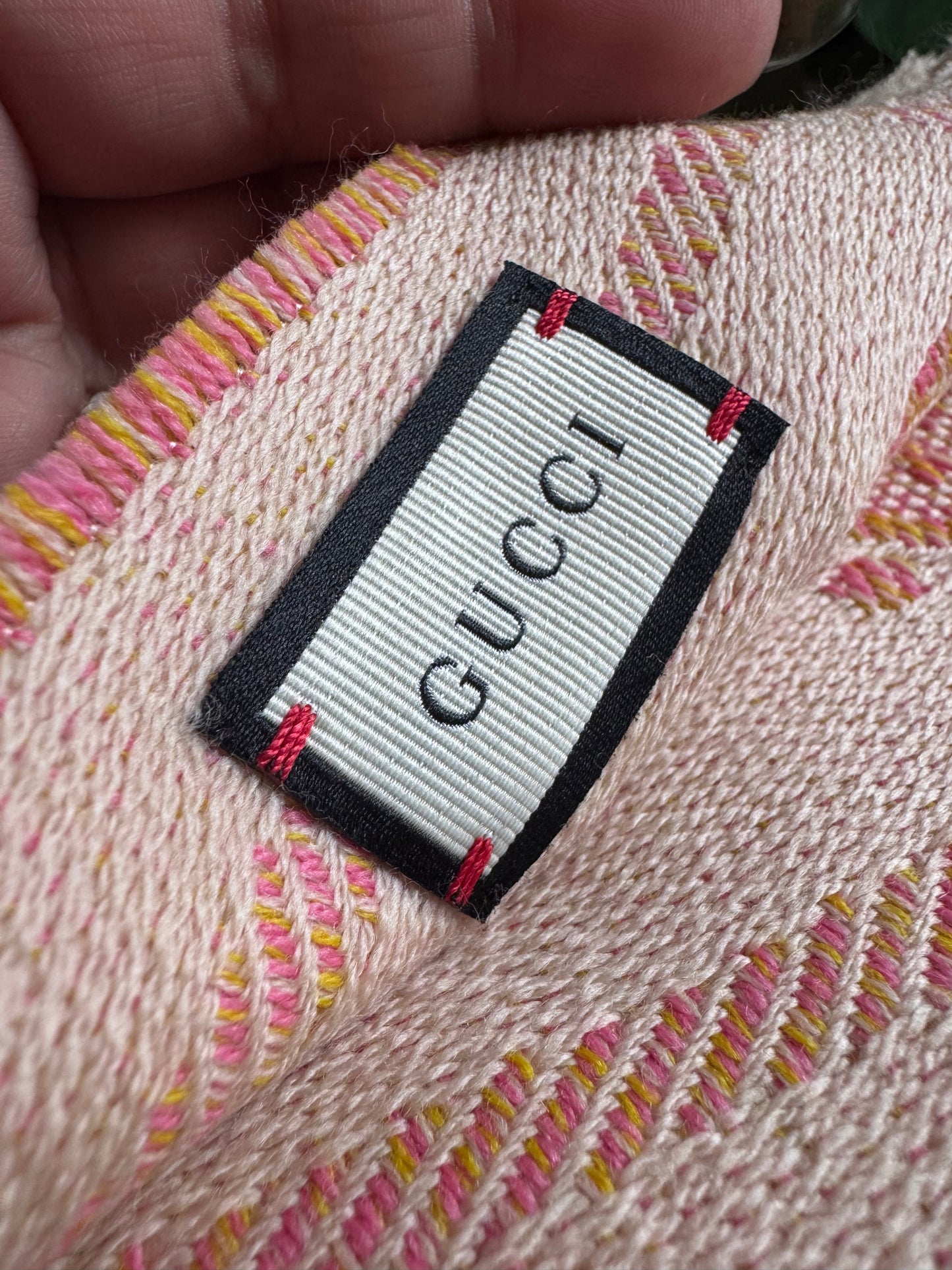 Gucci GG jacquard WOOL SCARF