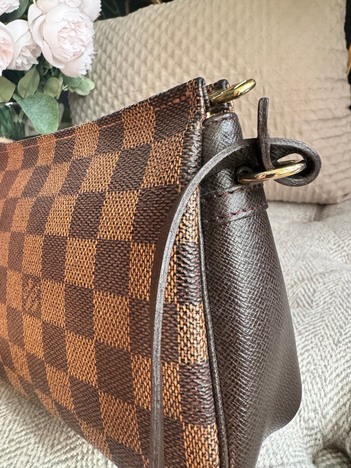 Louis Vuitton Trousse Pochette in Damier Ebene