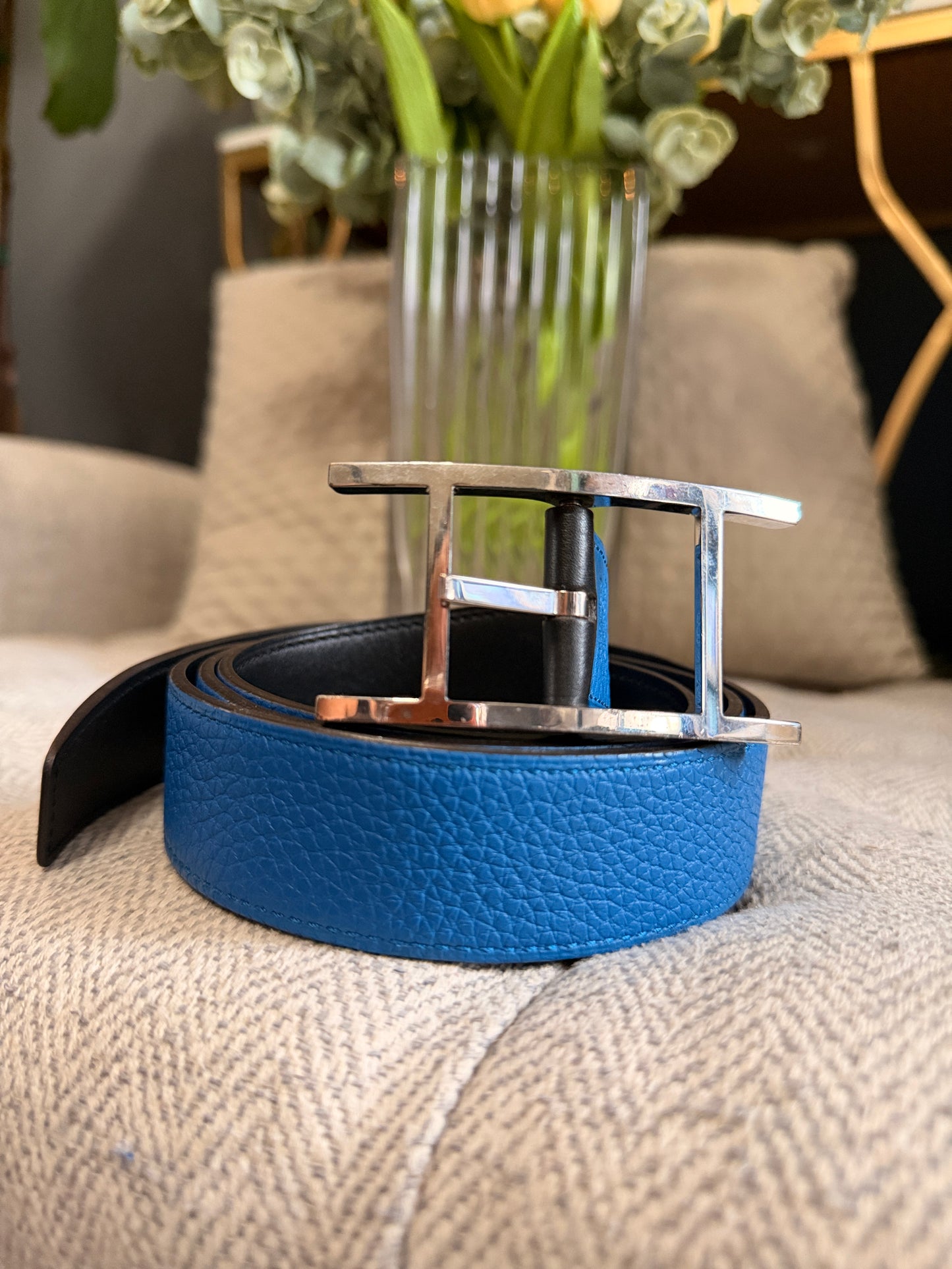 Hermes Quentin Reversible Belt