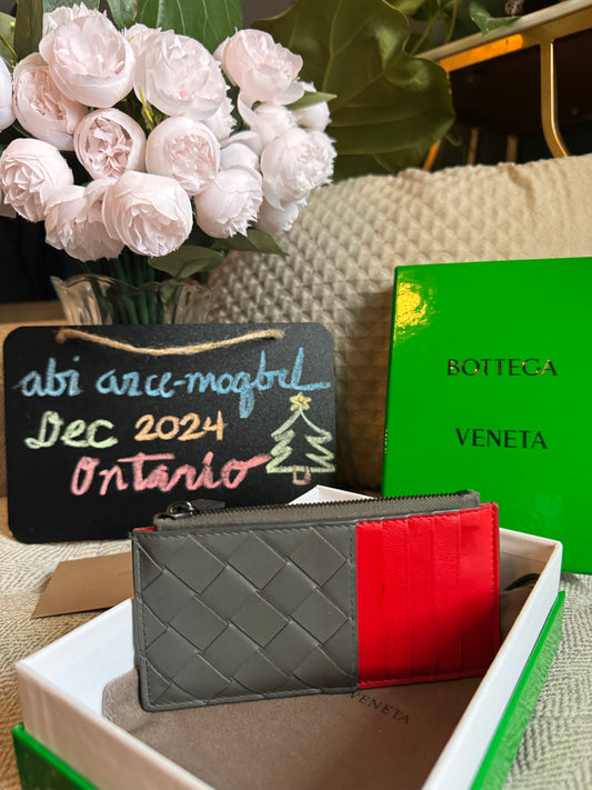 Bottega Veneta Zipped Cardholder