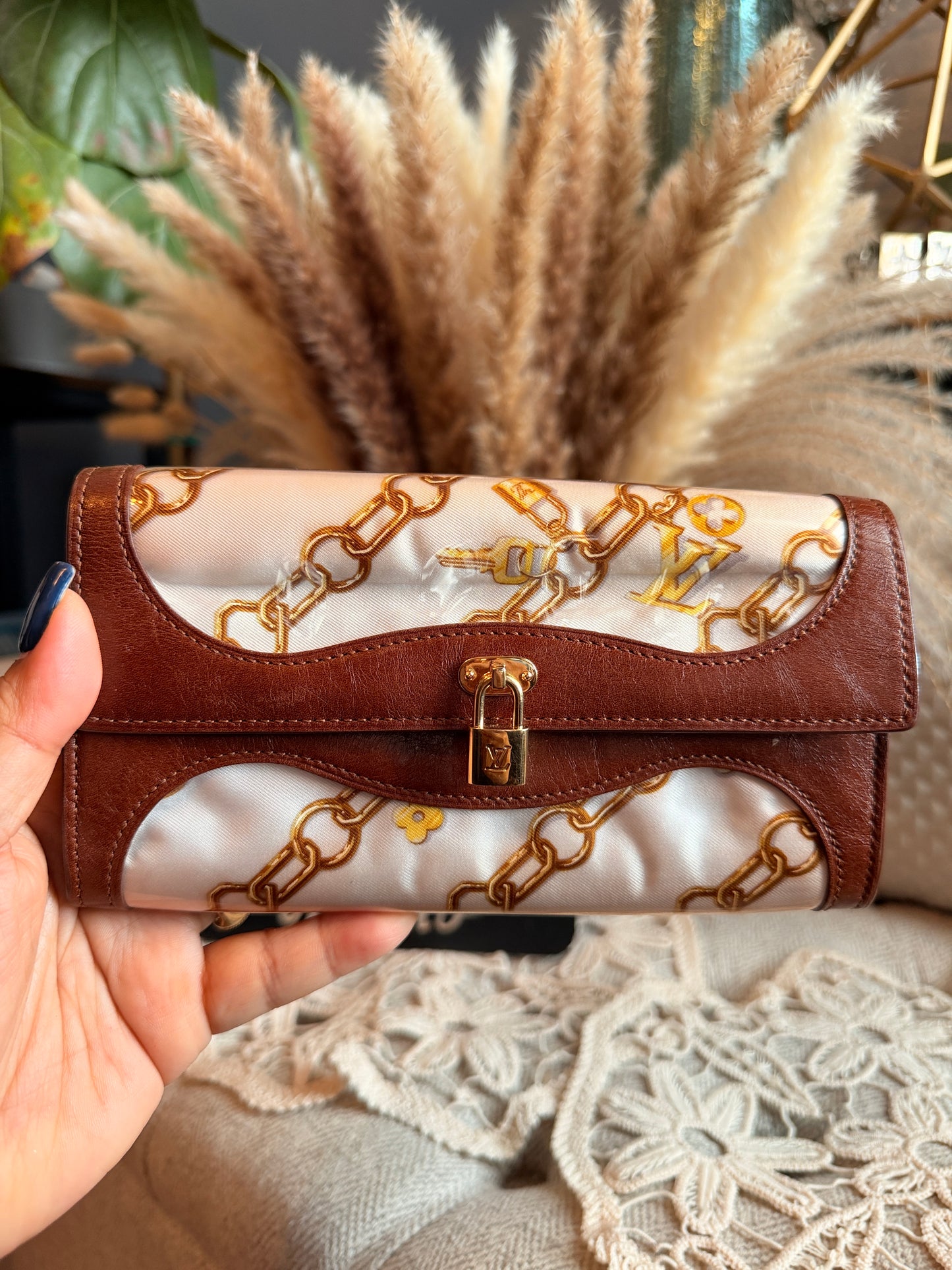 Louis Vuitton x Marc Jacobs Monogram Crystal Charms Wallet