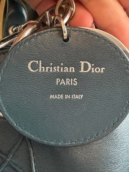 Dior Granville Leather Boston Bag