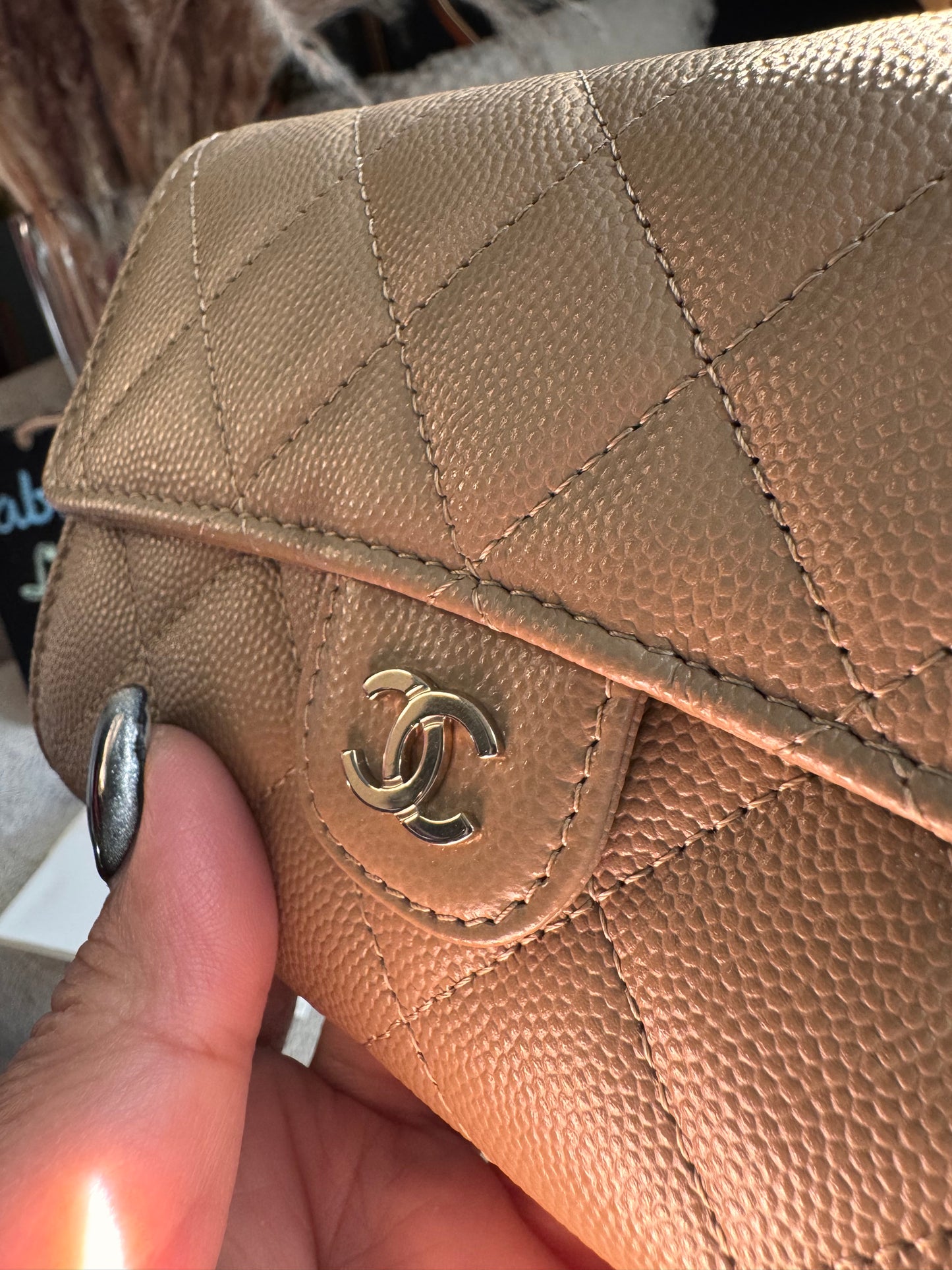 Chanel Medium Portefeuille -NEW in BOX, full inclusions