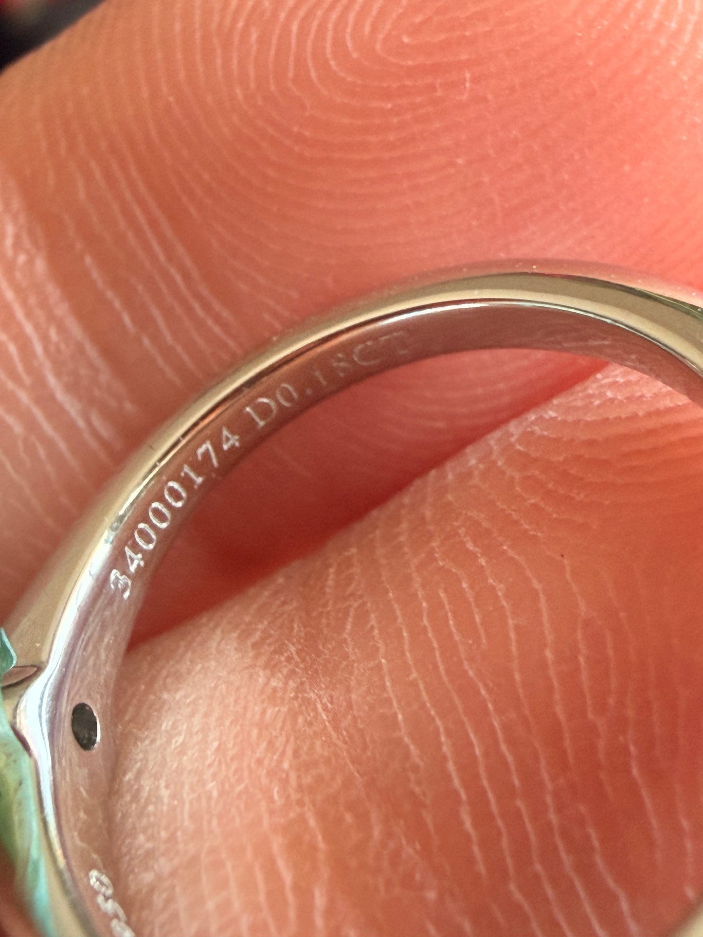 Tiffany & Co Setting Ring in Platinum