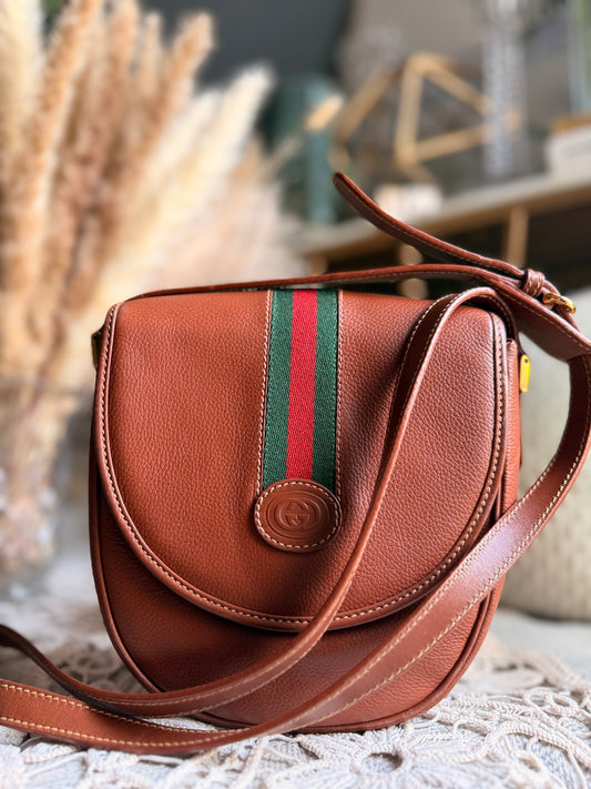 Gucci Vintage Calfskin Crossbody