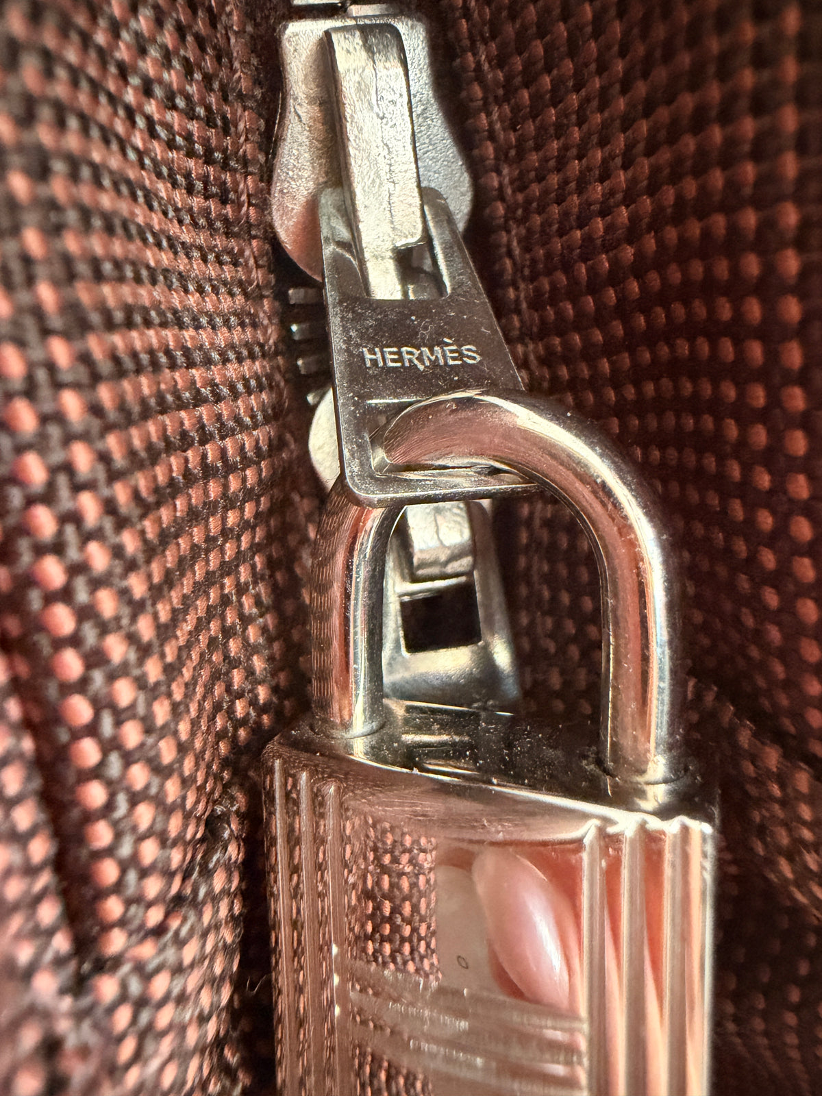 Hermes Canvas Tote