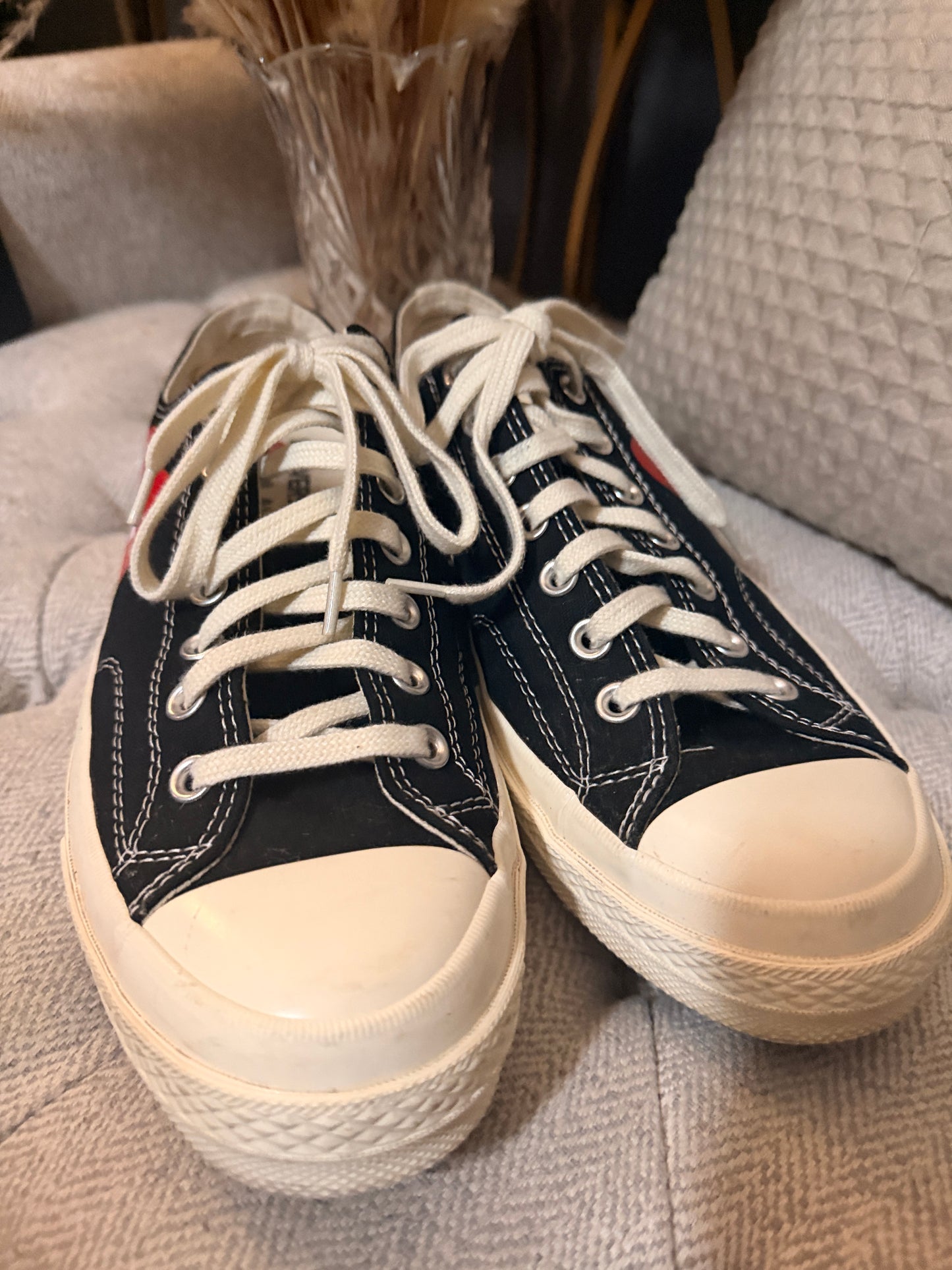 Converse x Comme des Garçons PLAY Chuck 70 sneaker sz9.5 Men/11Women