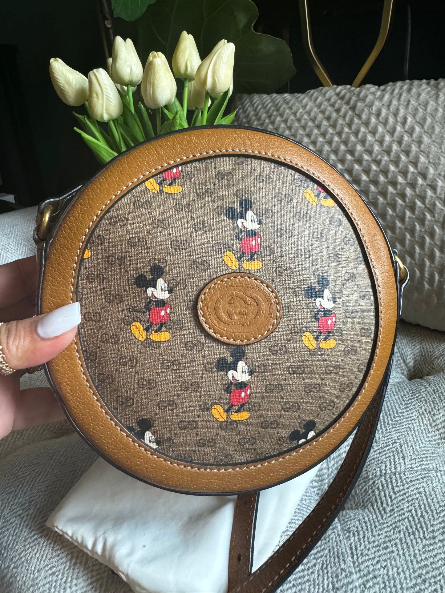 Gucci Disney Round Crossbody