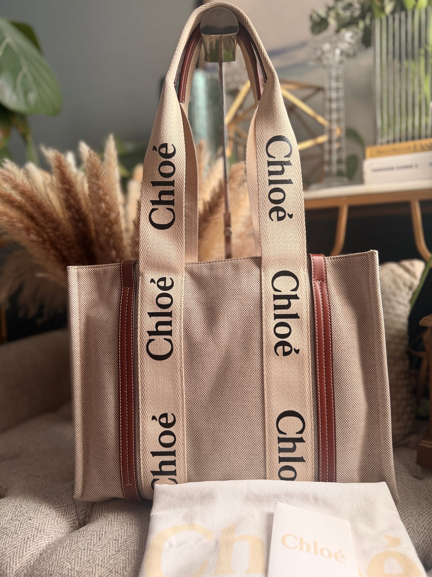 Chloe Medium Woody Tote