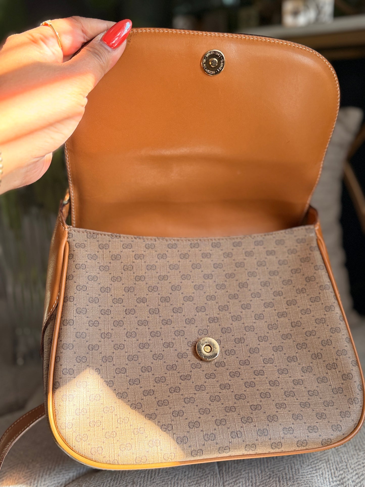 Gucci Vintage Micro GG Crossbody