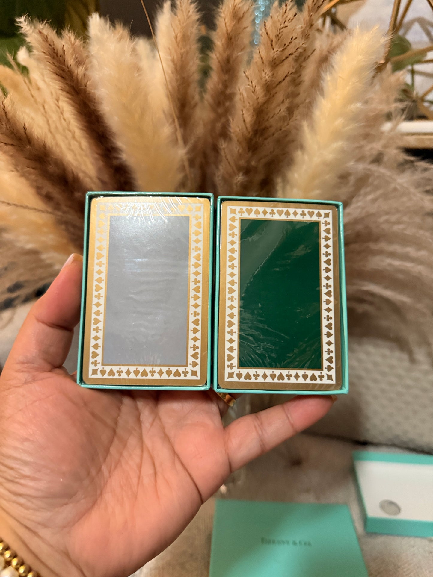 Tiffany&Co 2 Decks of Playing Cards, NIB