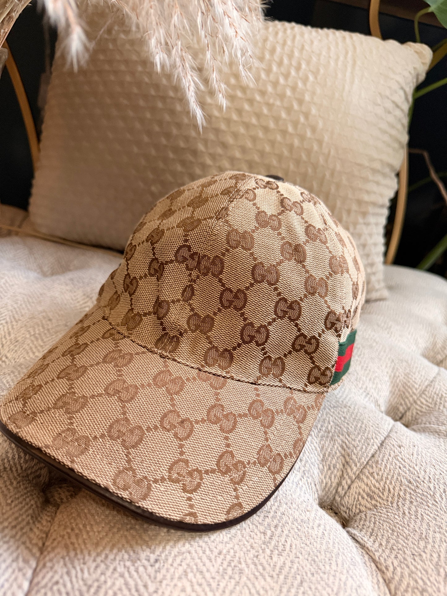 Gucci Cap with Web Detail