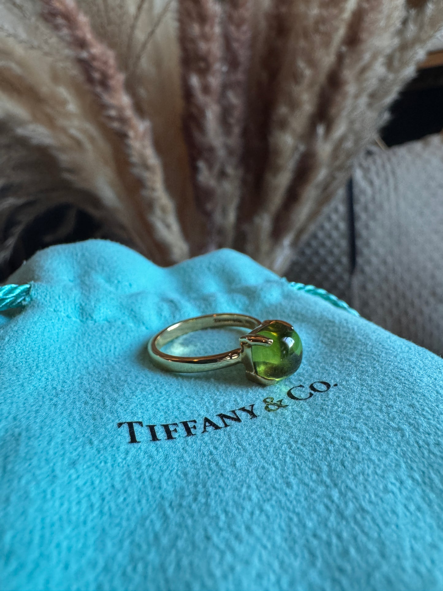 Tiffany & Co.Retired Sugar Stack Ring in Peridot
