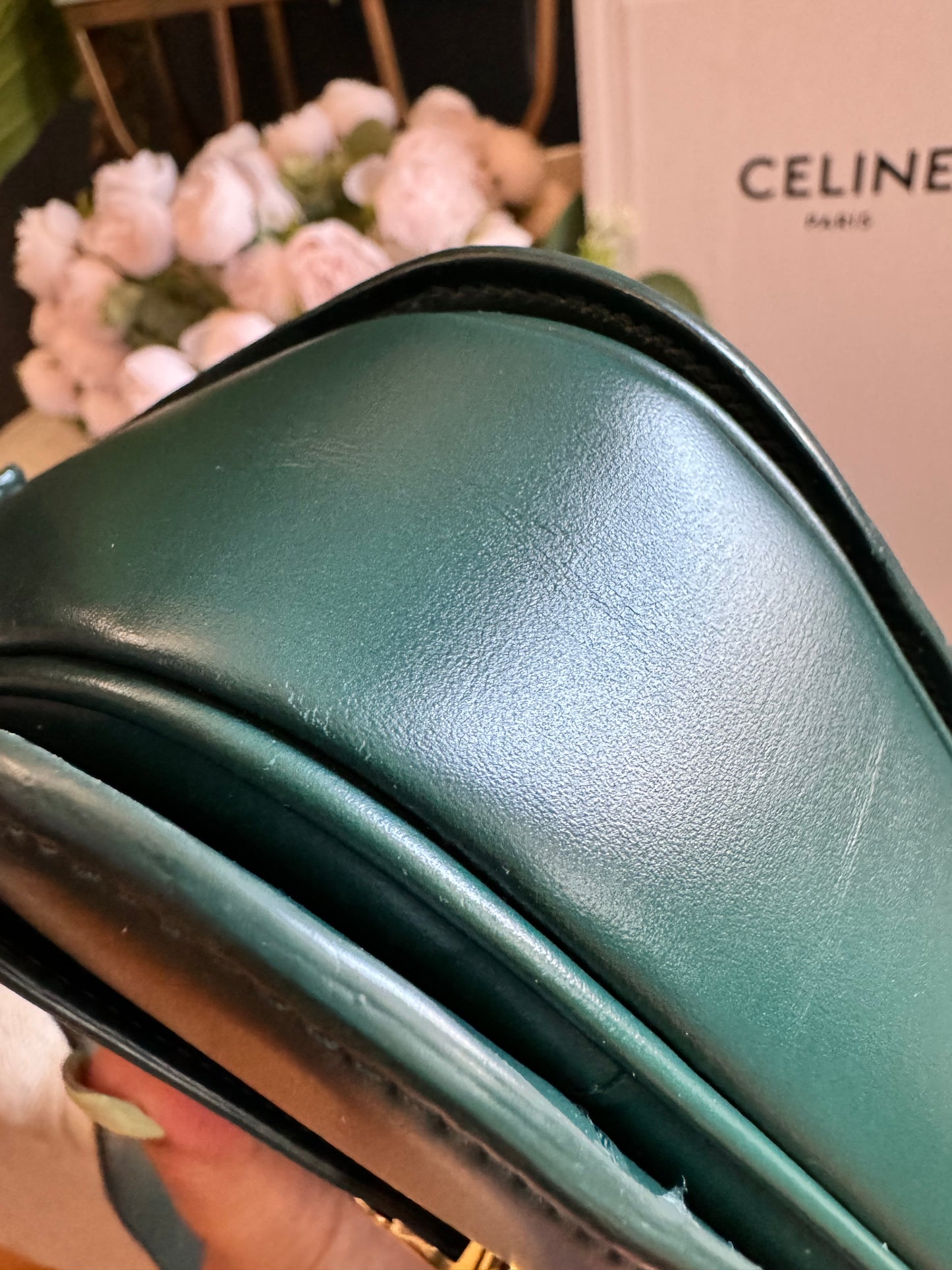 Celine Classique Triomphe in Amazone