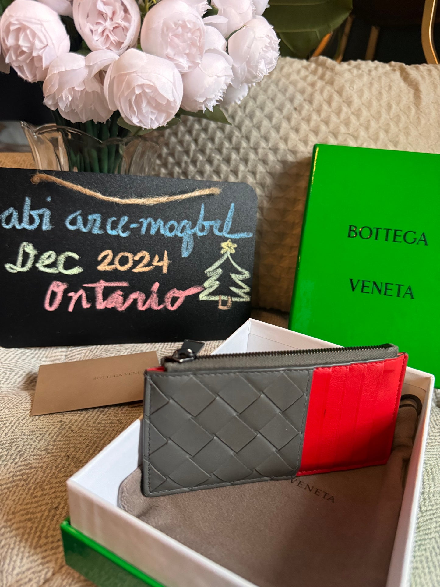 Bottega Veneta Zipped Cardholder