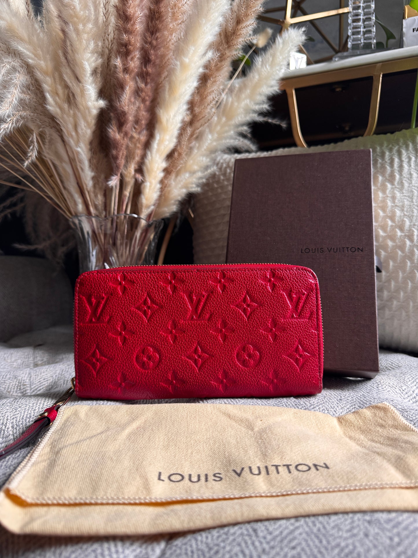 Louis Vuitton Empreinte Zippy Wallet