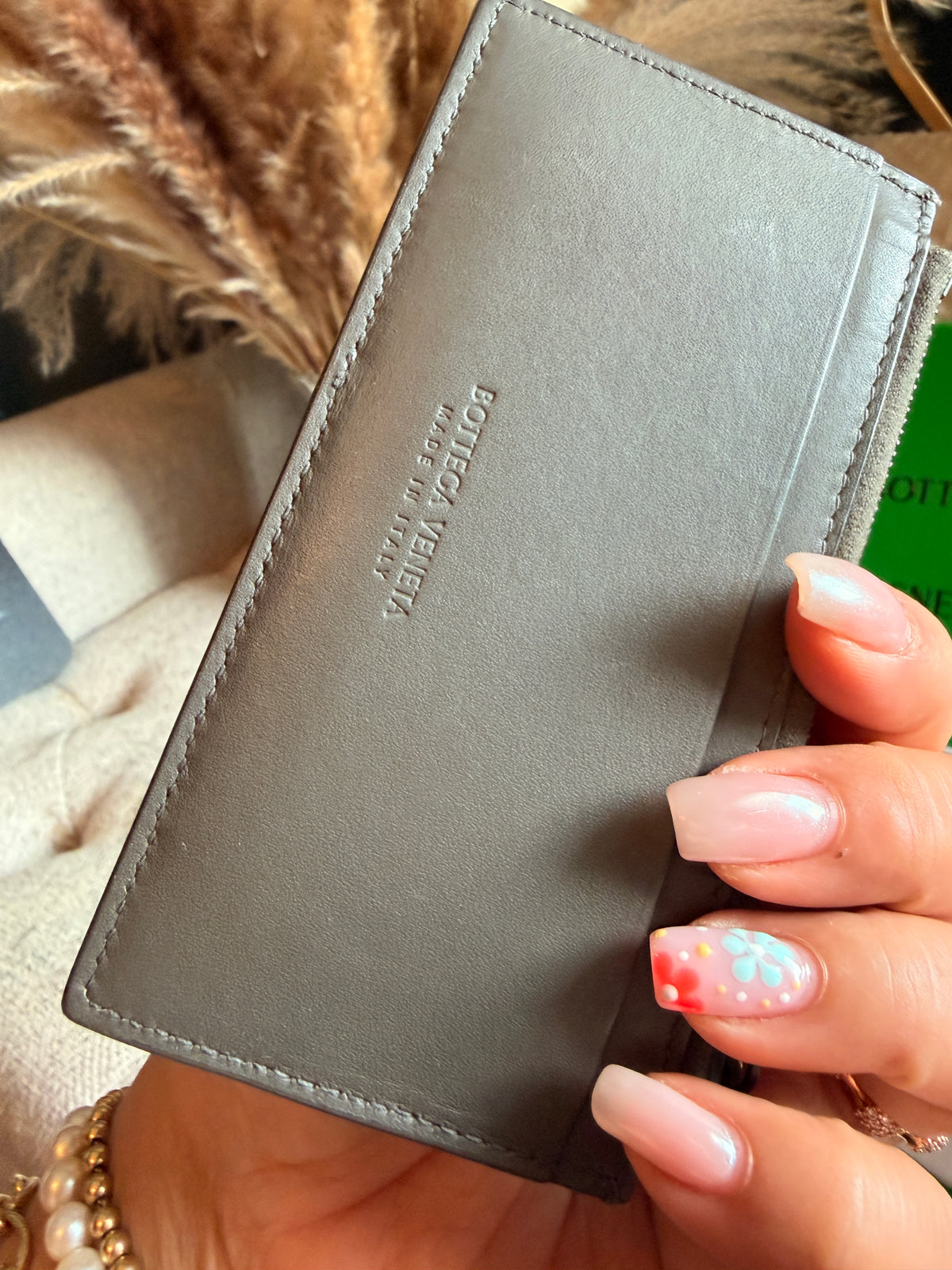 Bottega Veneta Bicolour Cardholder