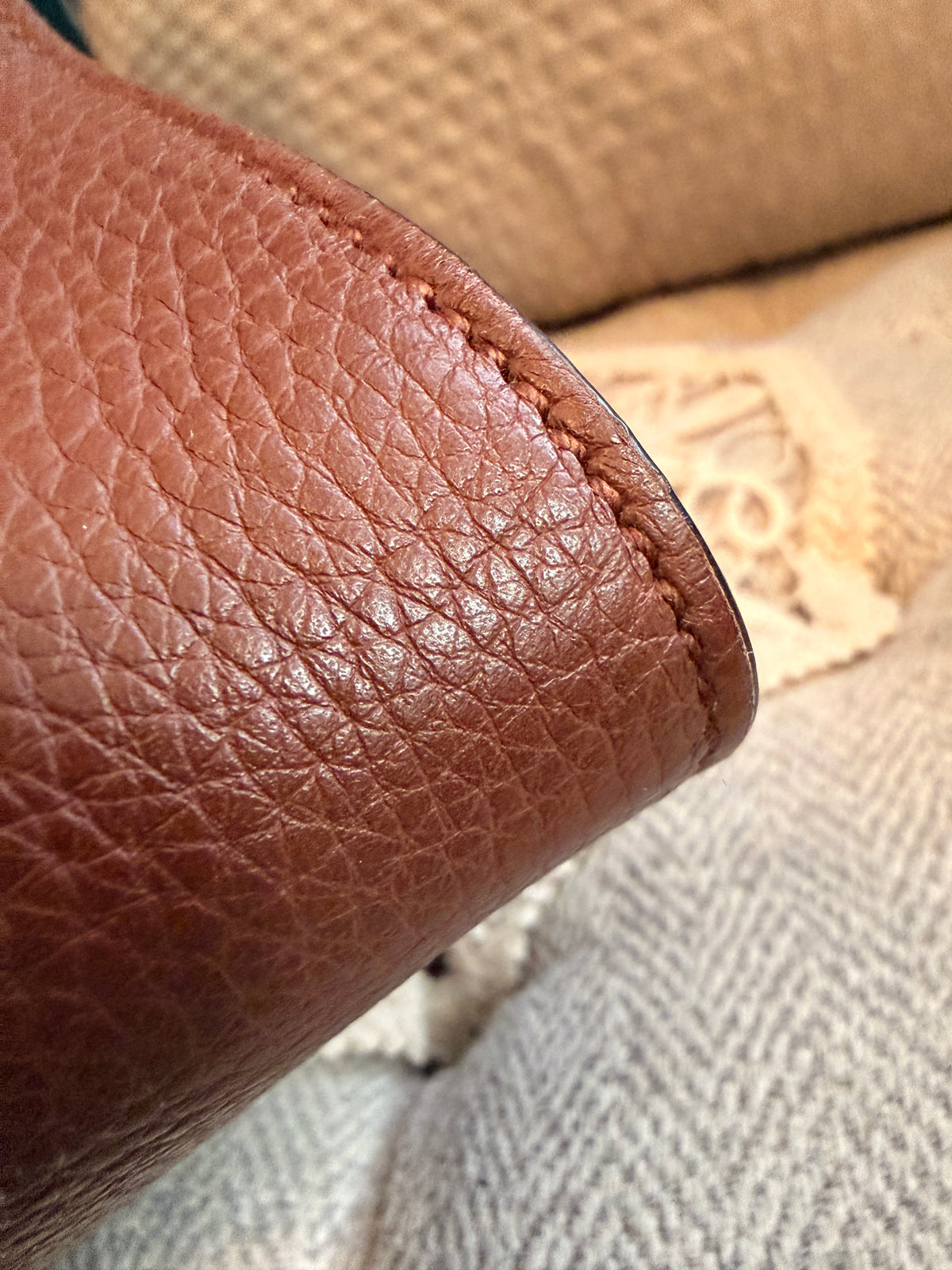 Gucci Leather Interlocking GG Tote
