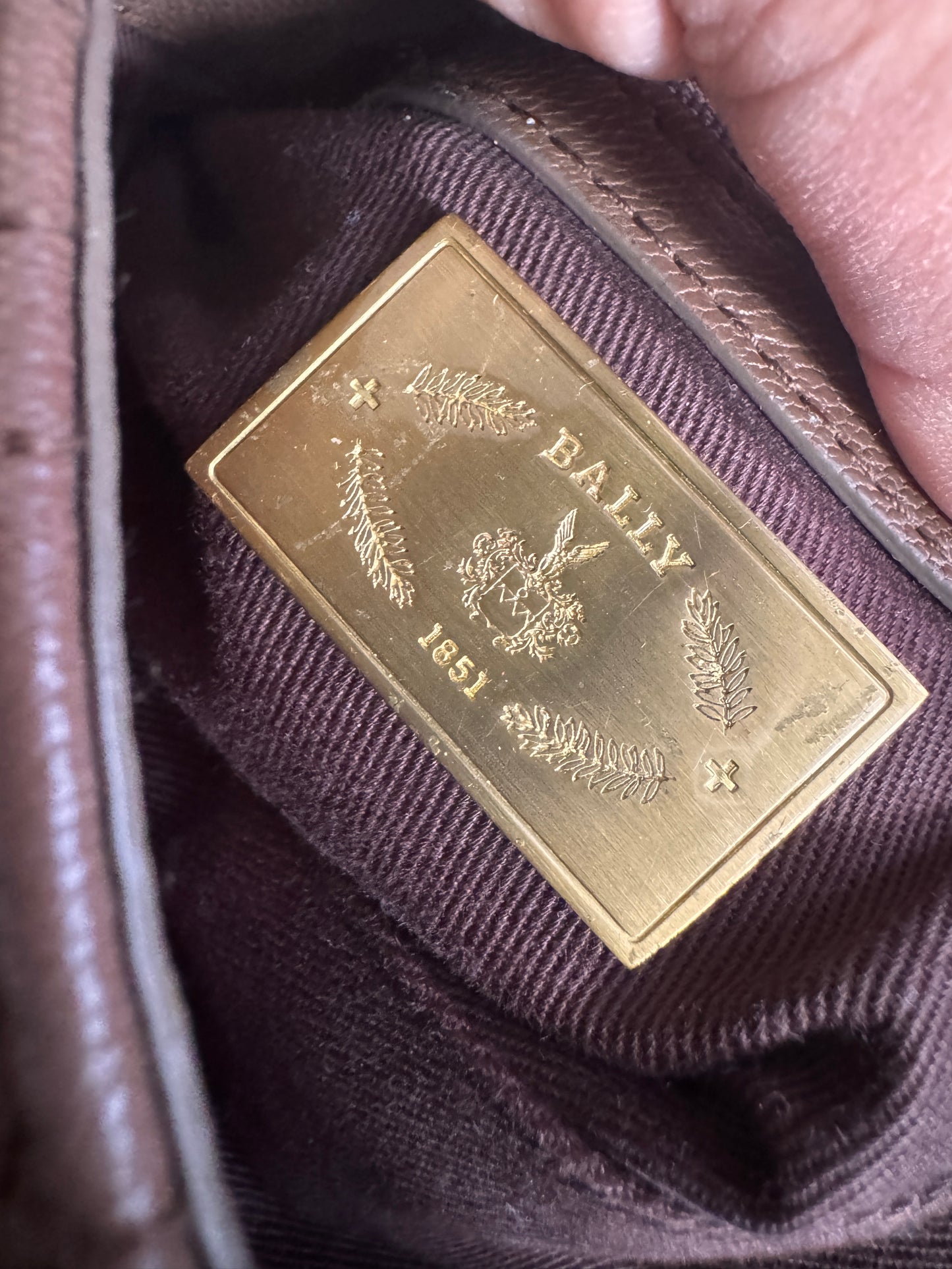 Bally Vintage Quilted Leather Hobo