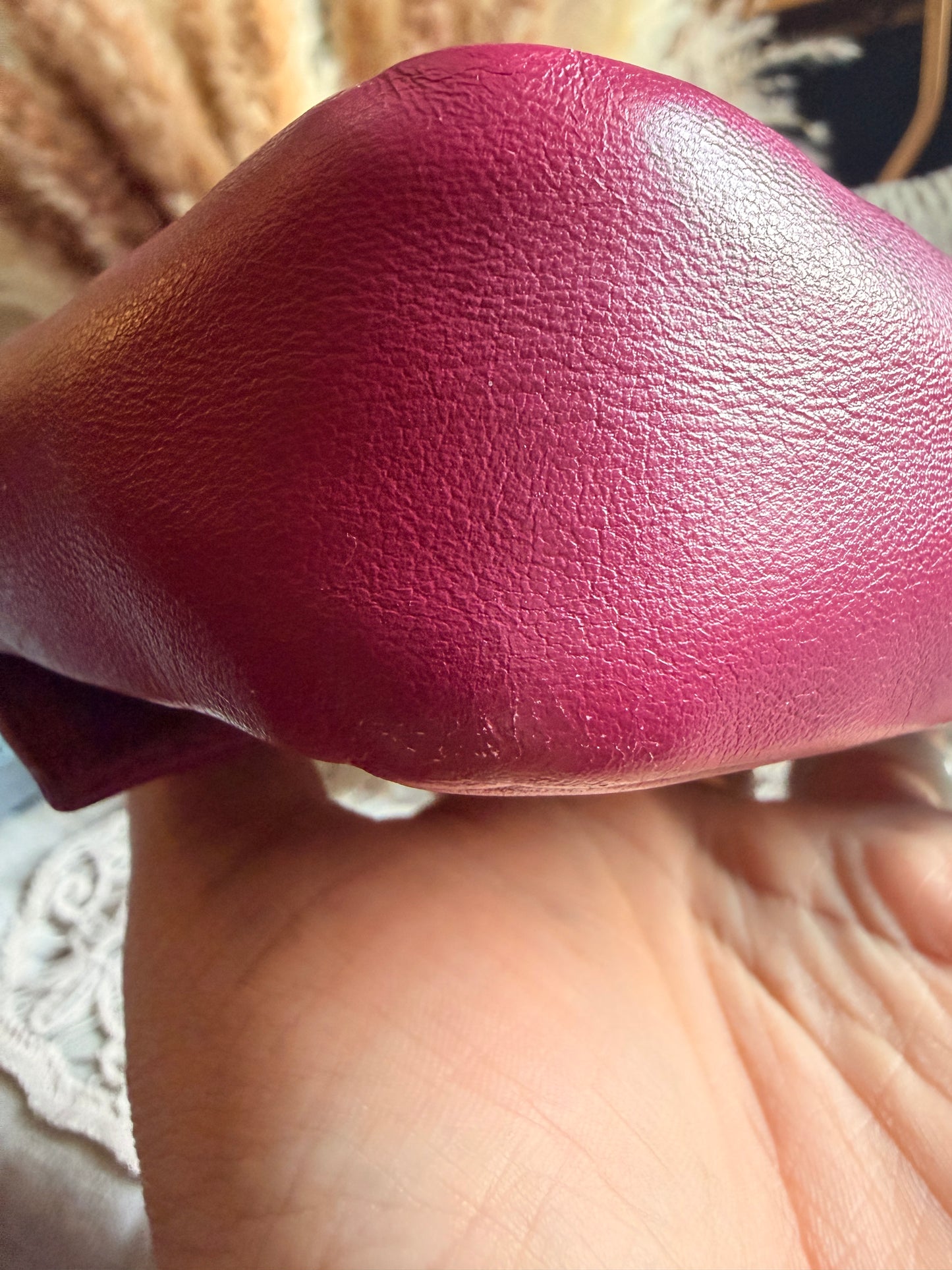 FENDI Shiny Nappa Mini Be Baguette