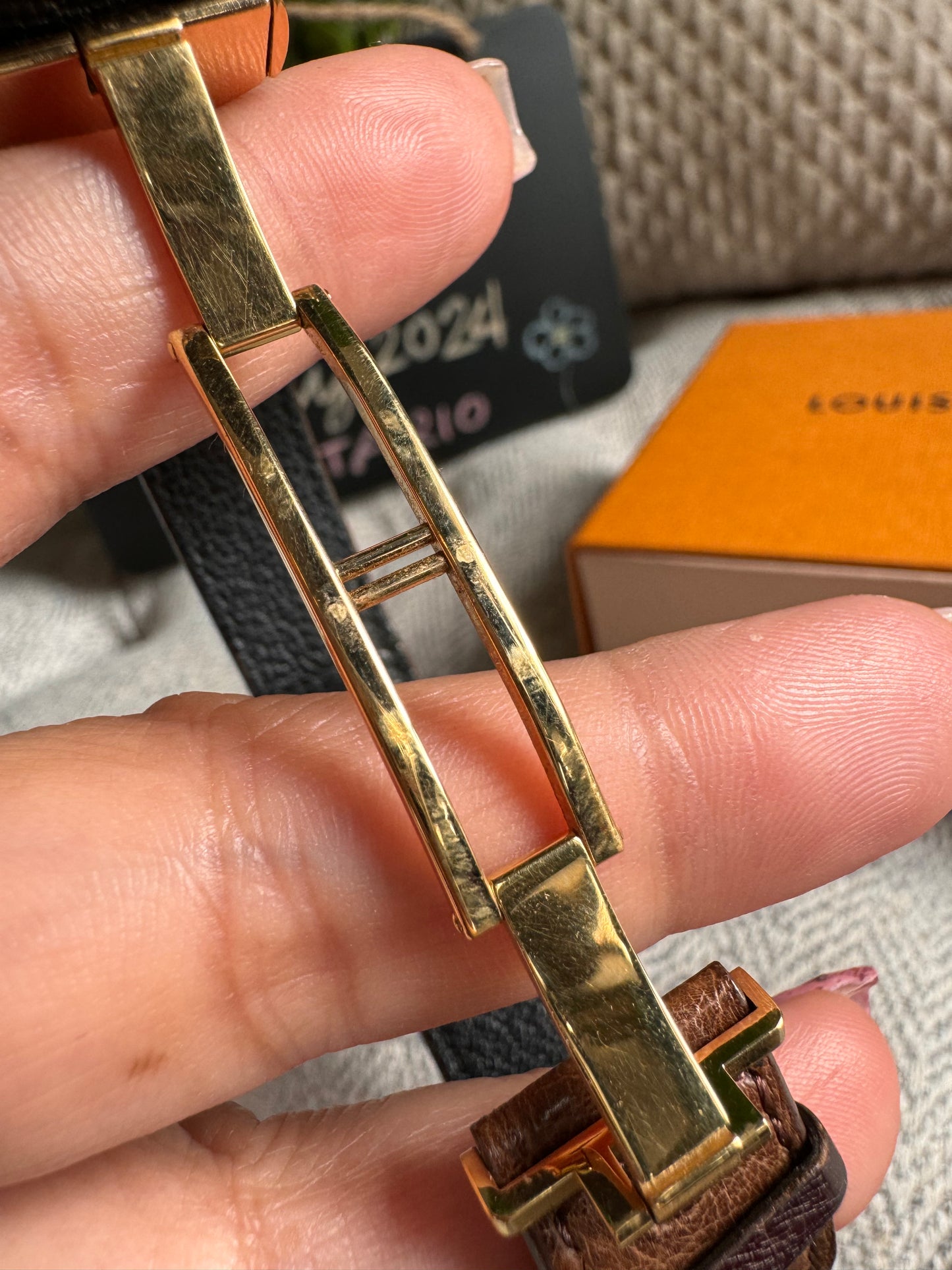 Louis Vuitton Ostrich Bracelet