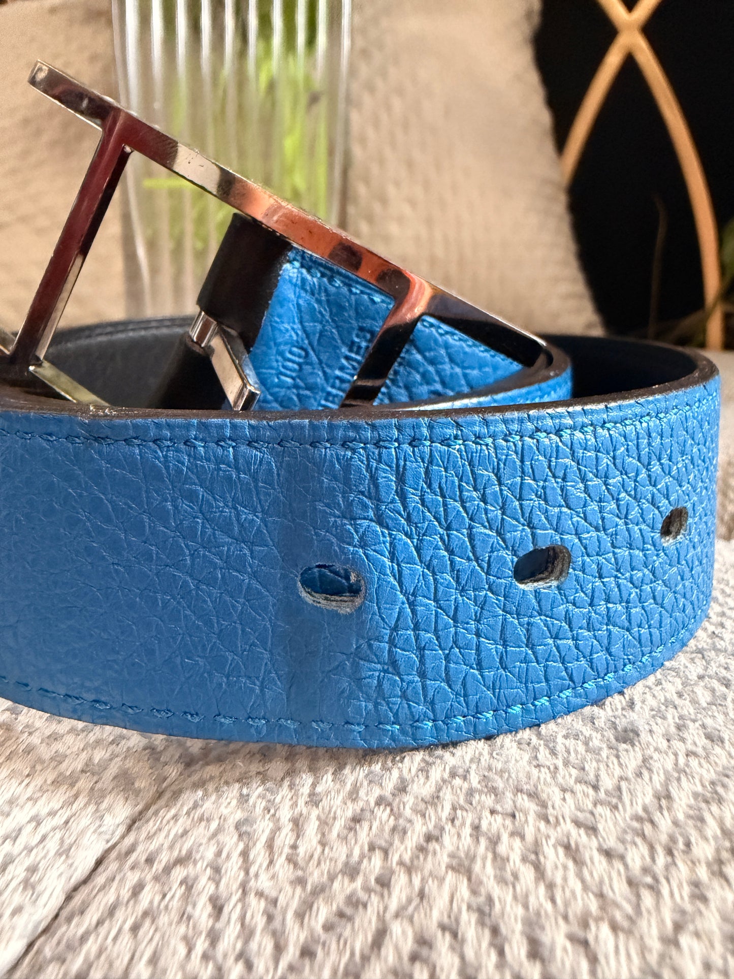 Hermes Quentin Reversible Belt