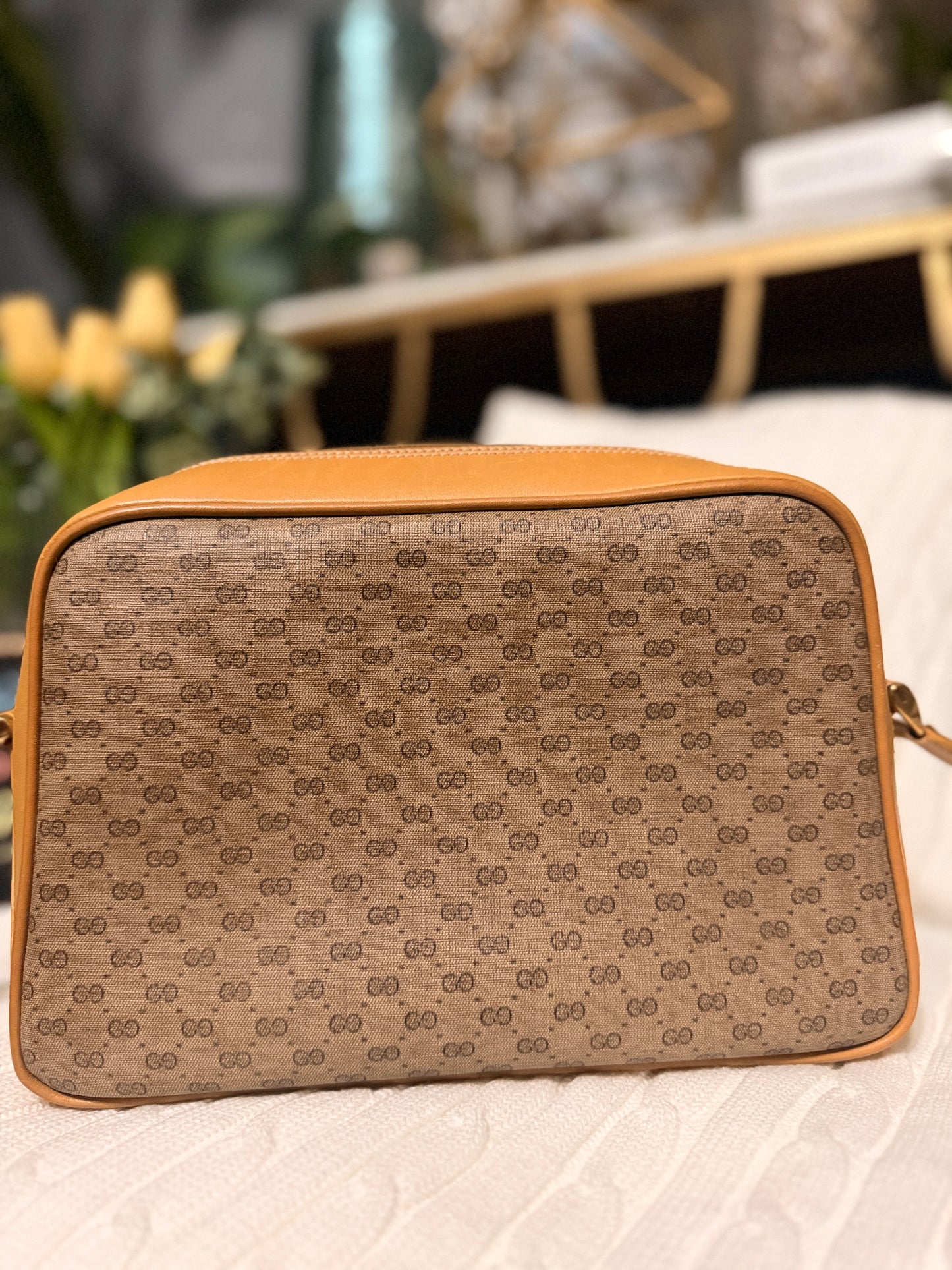Gucci Vintage Micro GG Camera Bag