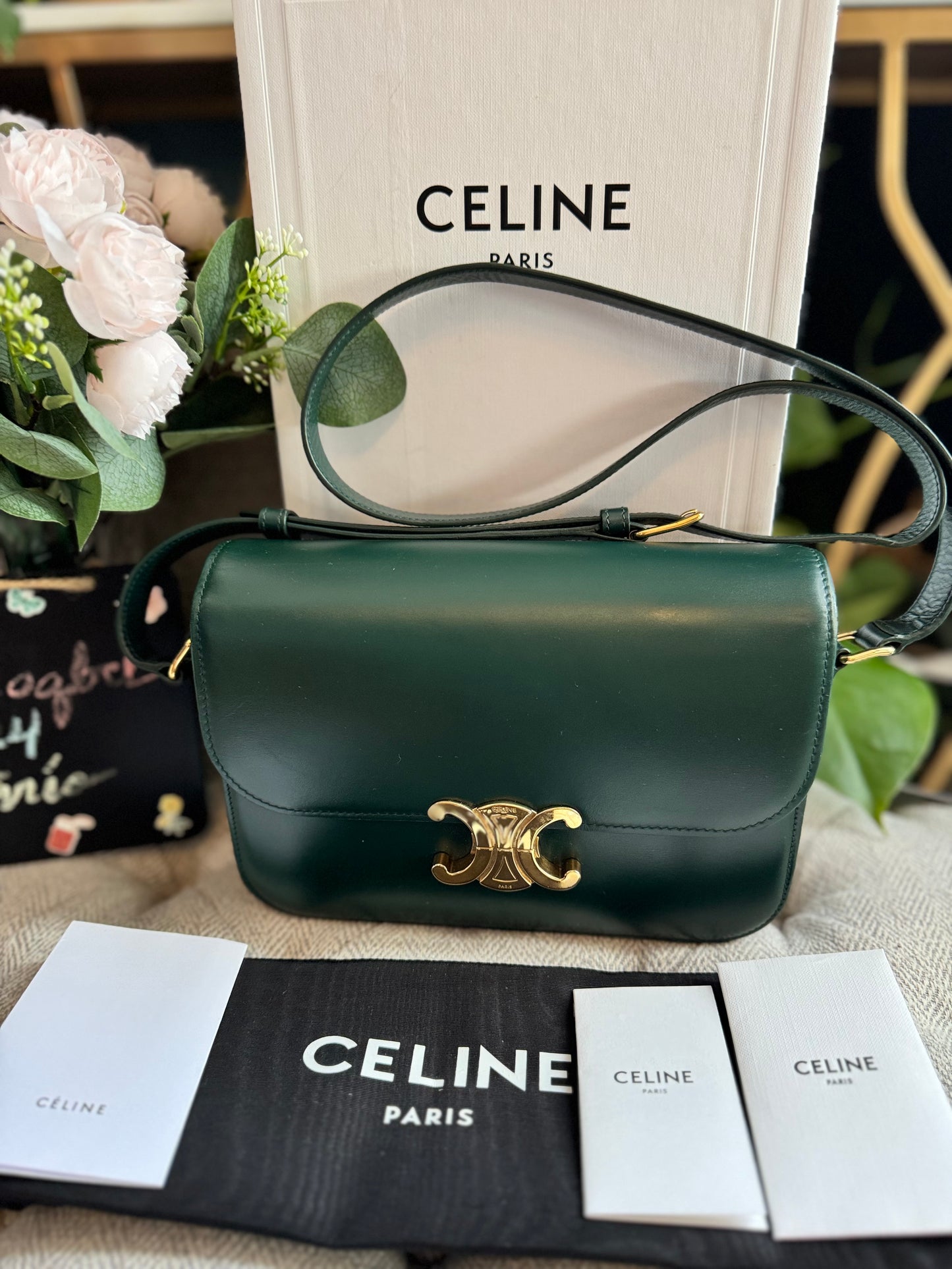 Celine Classique Triomphe in Amazone