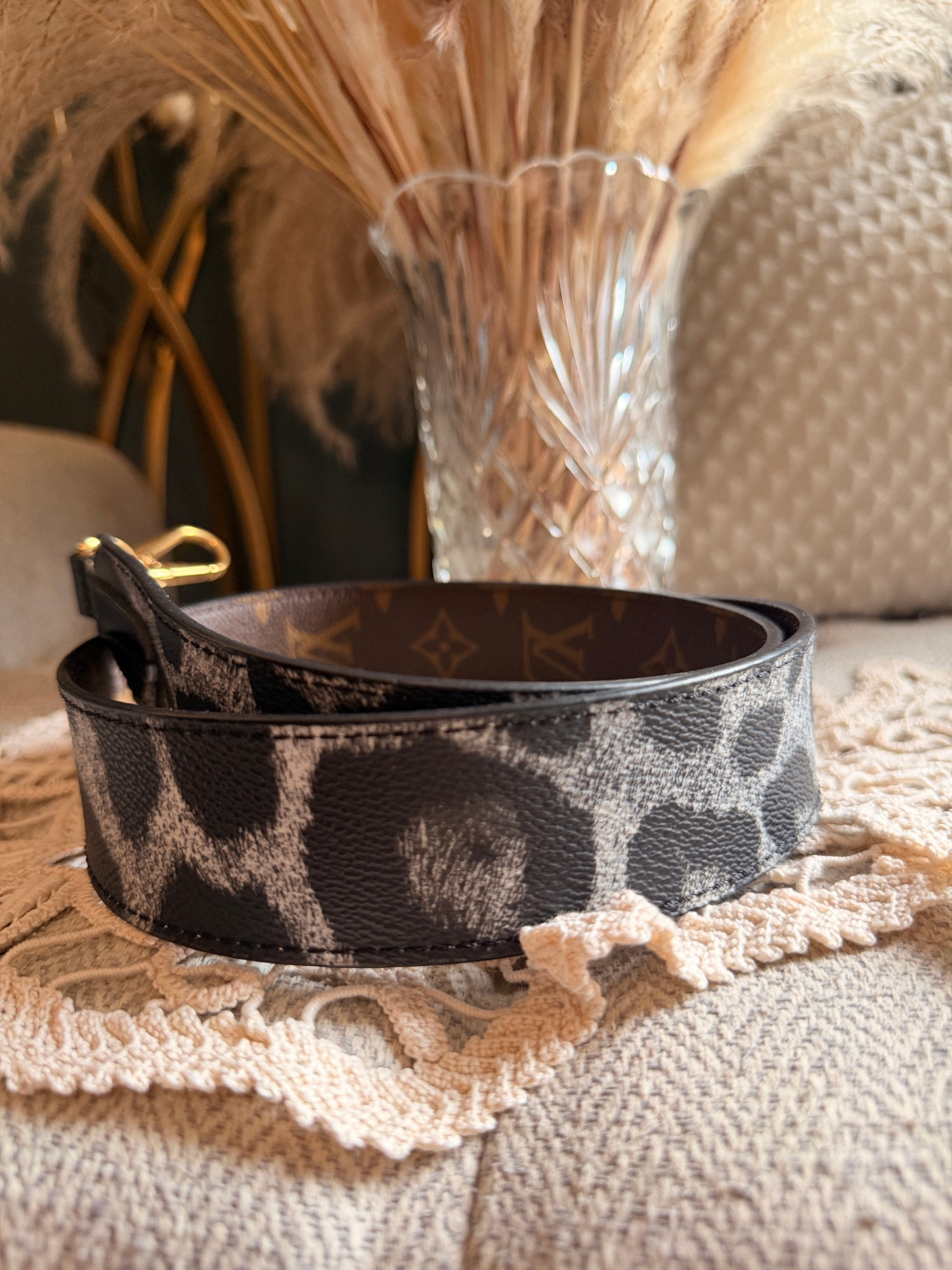 Louis Vuitton LIMITED EDITION Monogram Animal Bandouliere Shoulder Strap