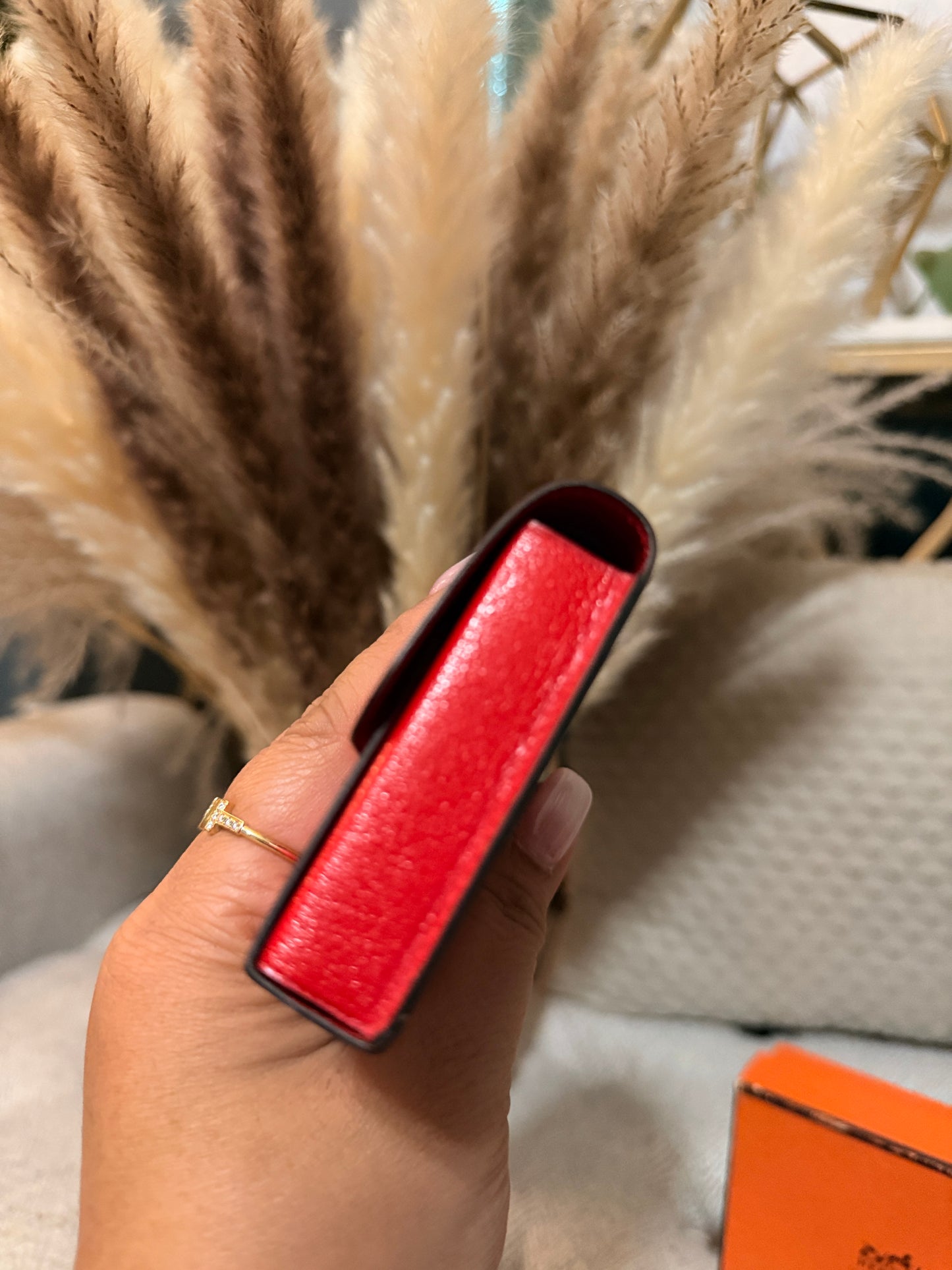 Hermès Vintage Mini Playing cards with Leather Case