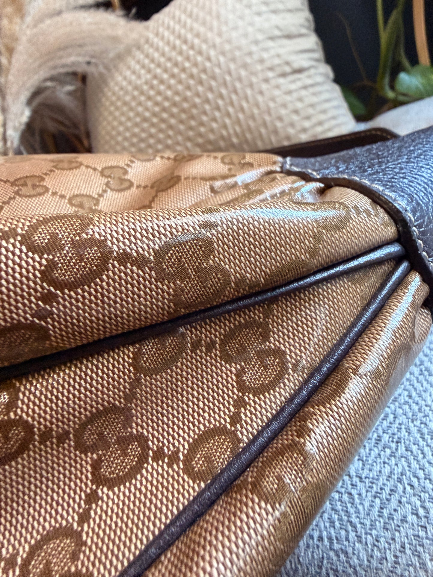 Gucci Vintage Crystal Hobo