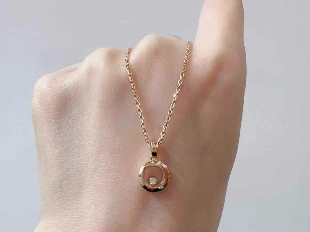 PREORDER ONLY Chopard Happy Diamonds Icons Rose Gold necklace