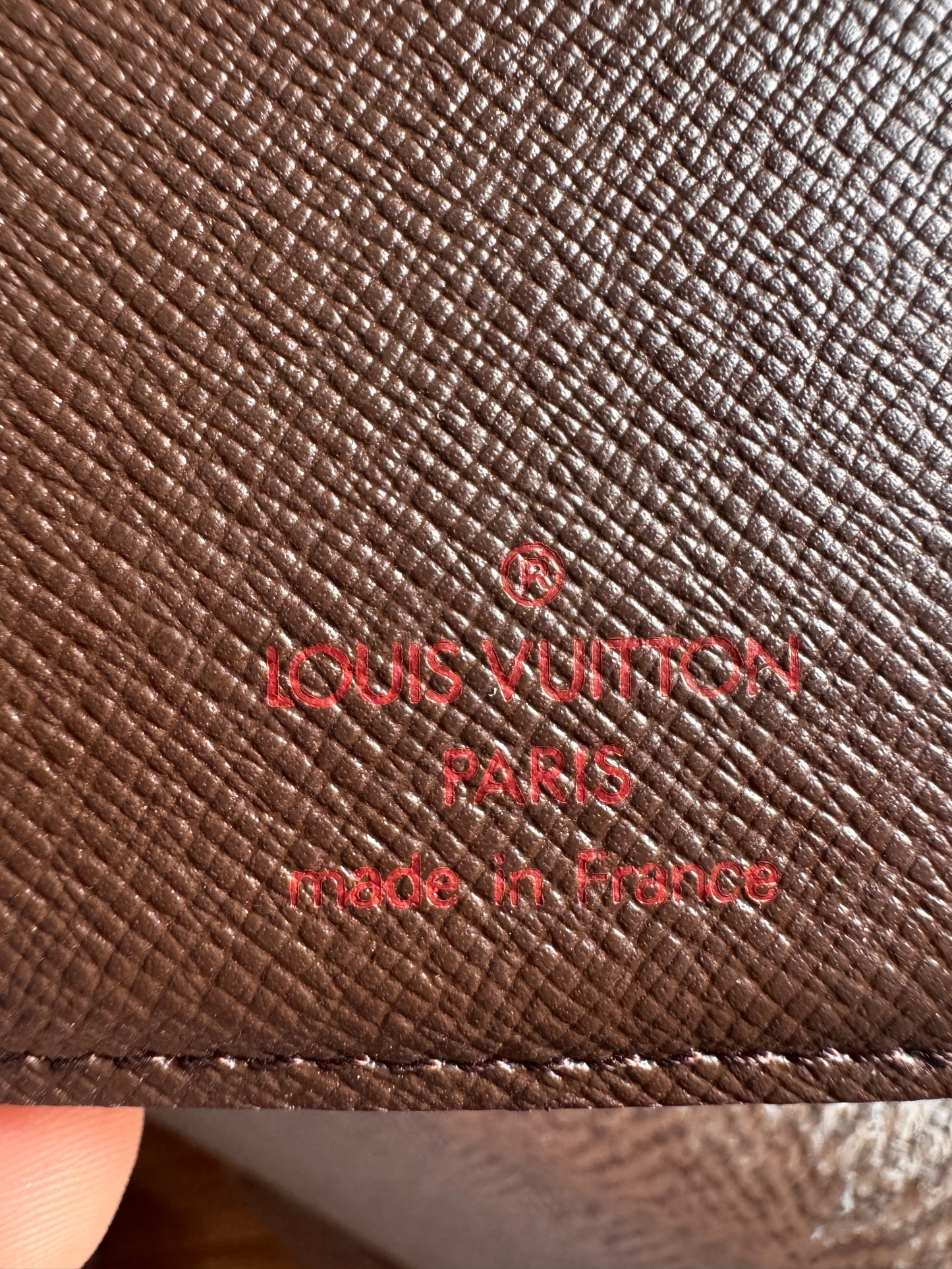 Louis Vuitton Damier Ebene Vintage Bifold