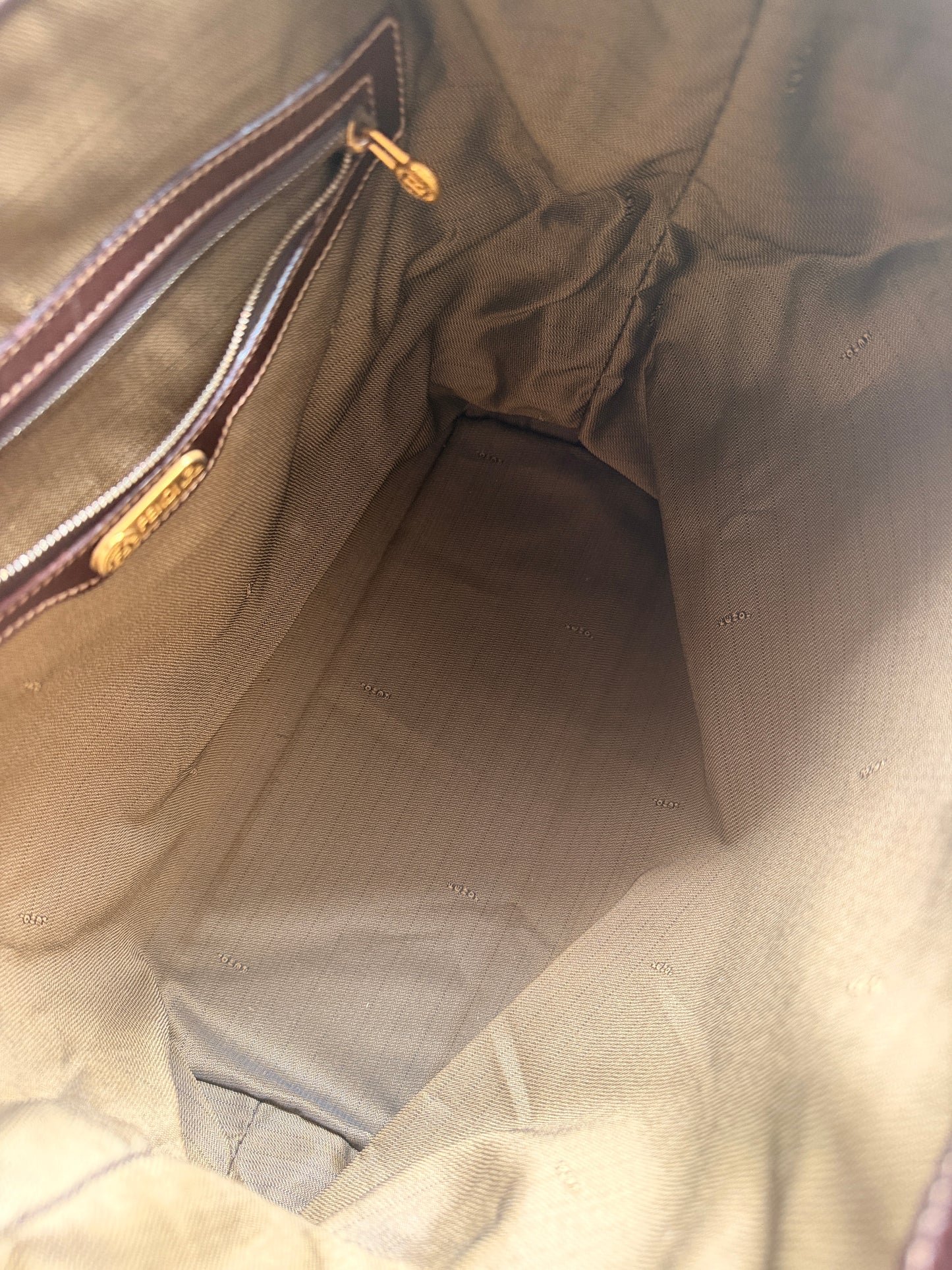 Fendi Vintage Zucca Tote
