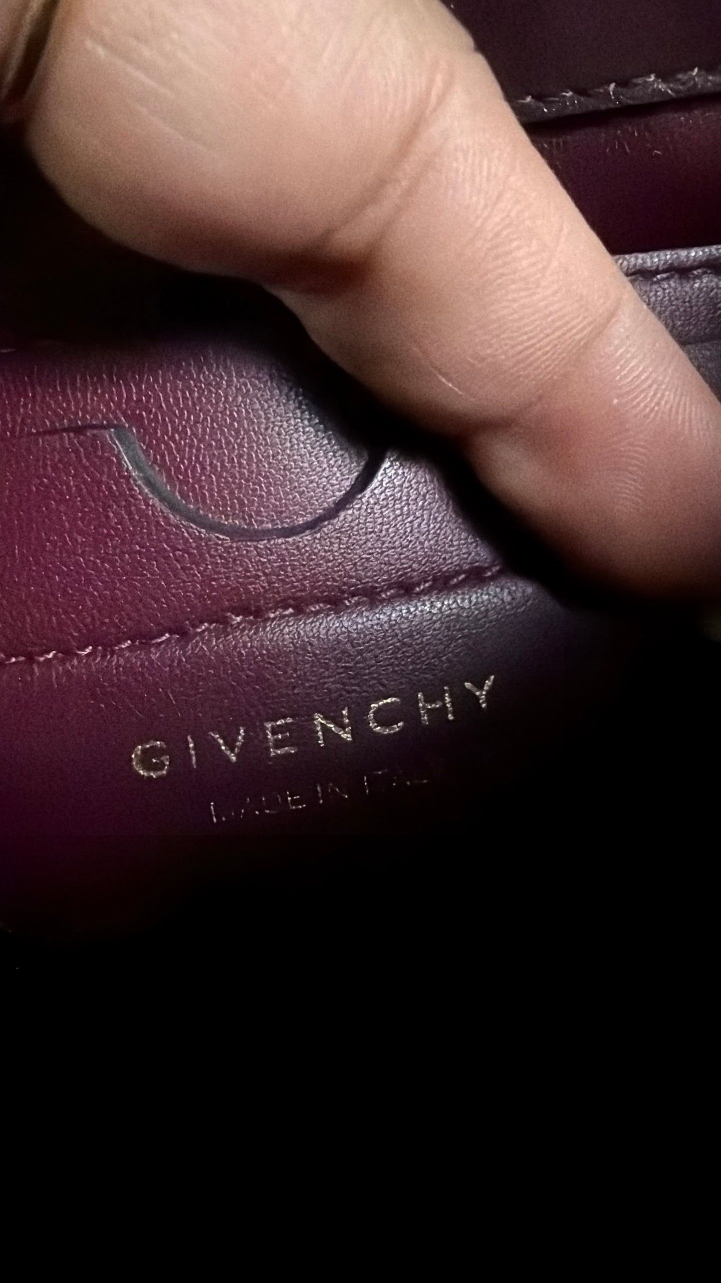Givenchy Eden in Croc Embossed Calfskin