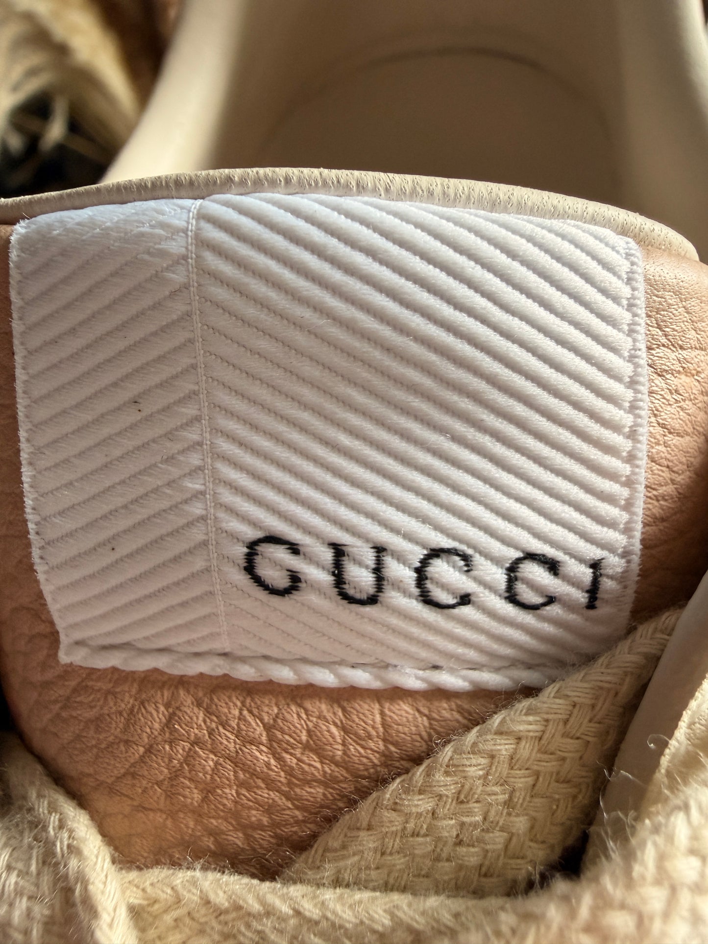 NEW in BOX Gucci G74 Web Sneakers