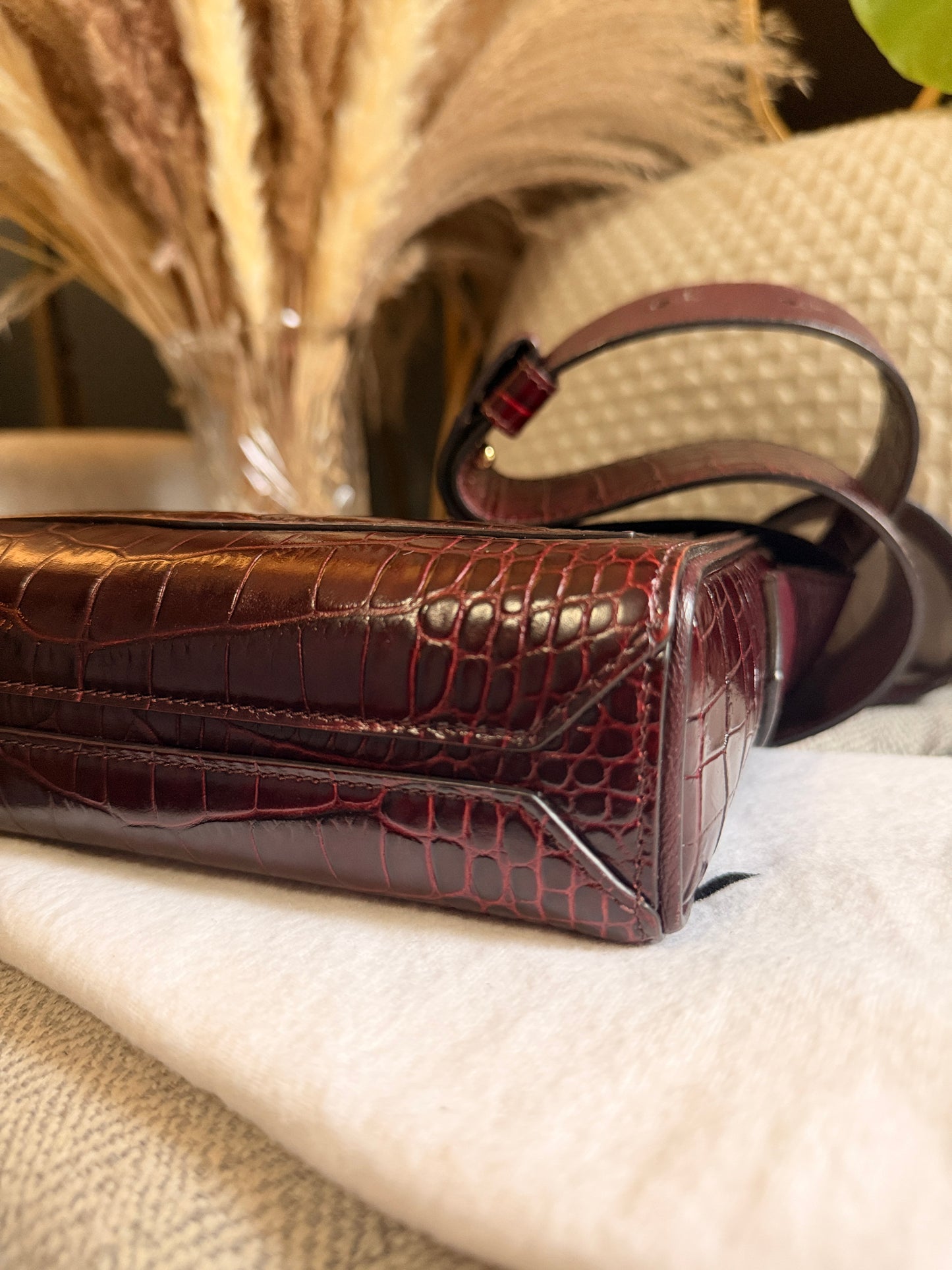 Givenchy Eden in Croc Embossed Calfskin