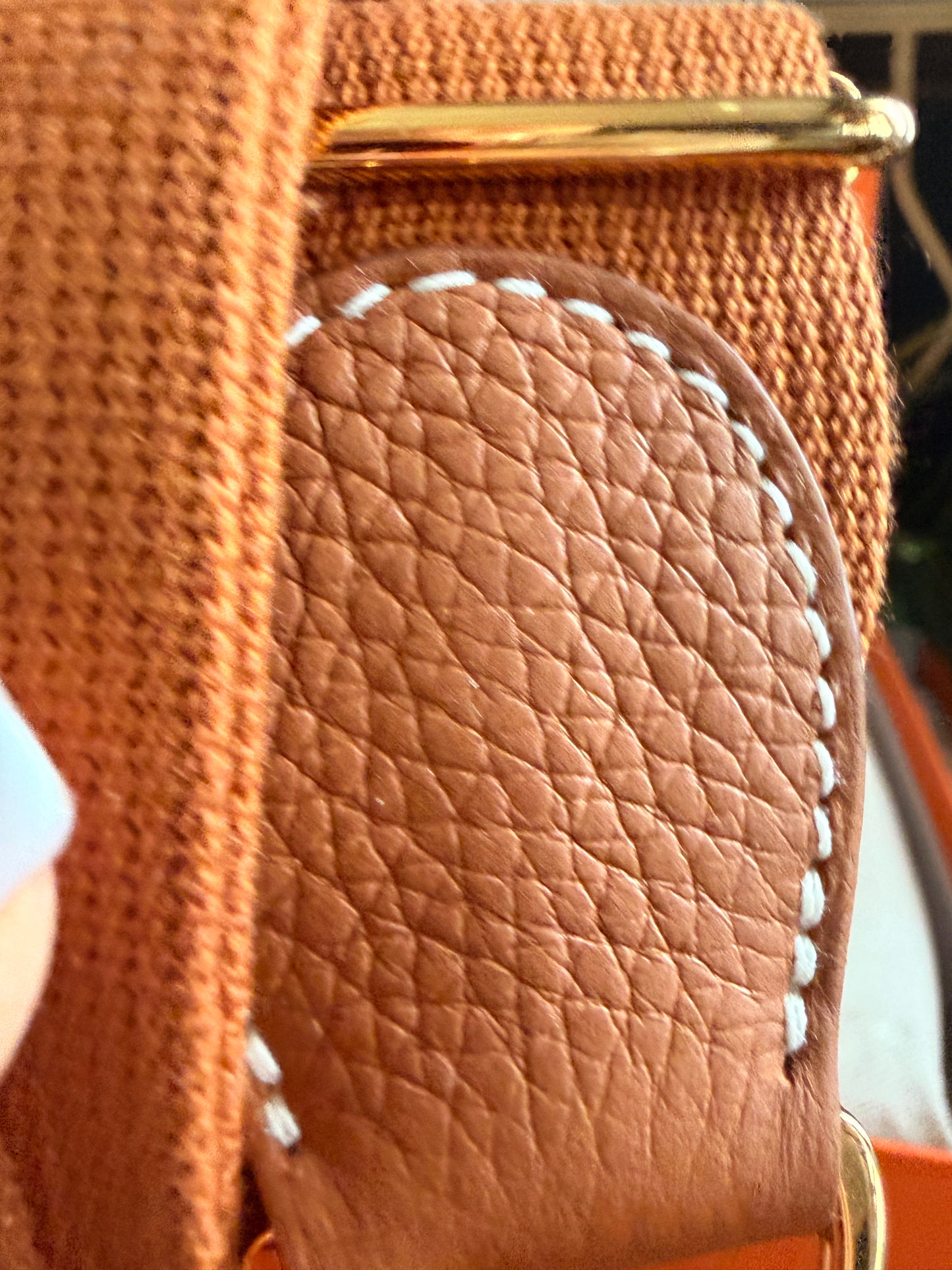 Hermés Evelyne PM - HTF Gold on Gold