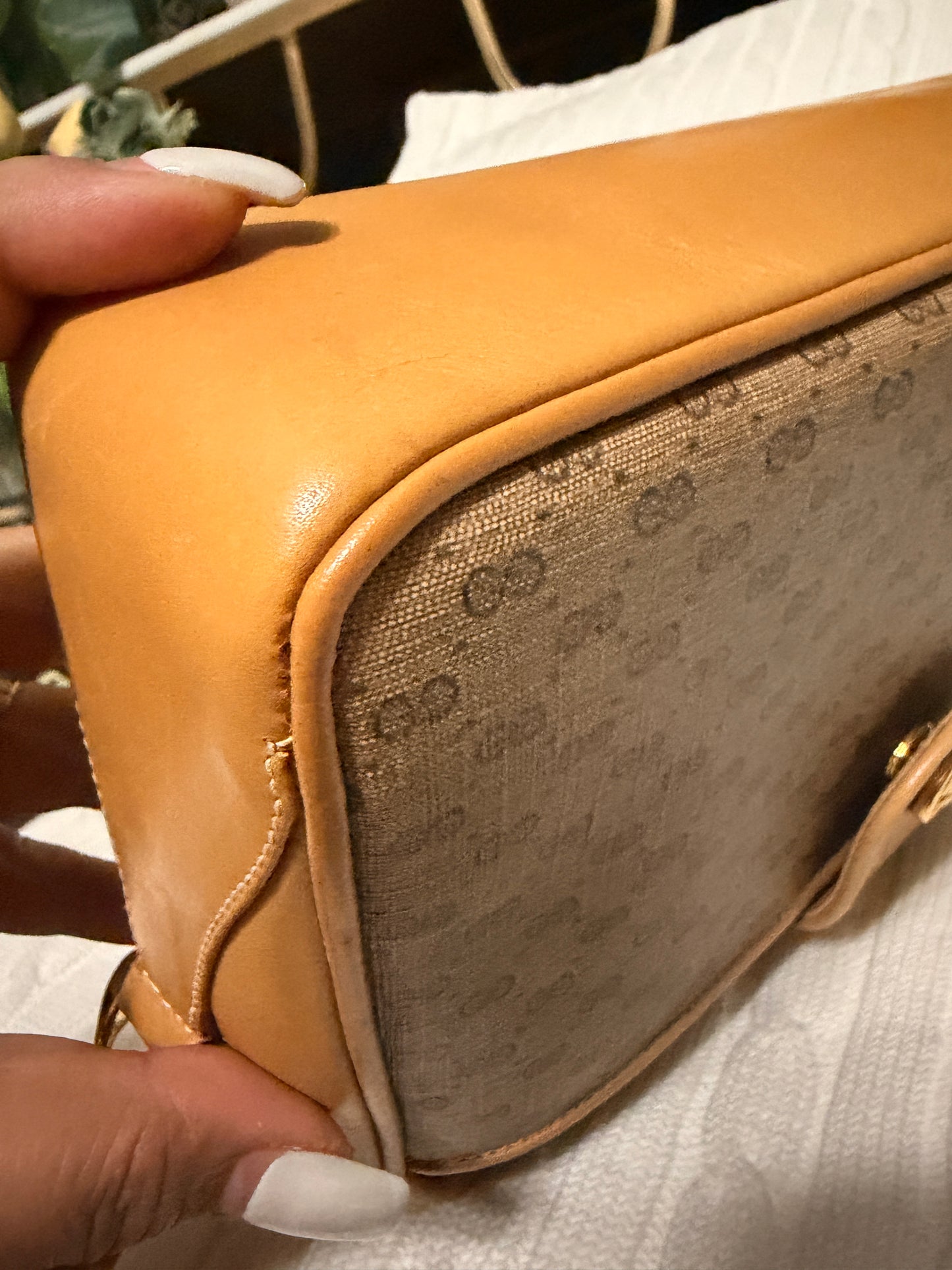 Gucci Vintage Micro GG Camera Bag